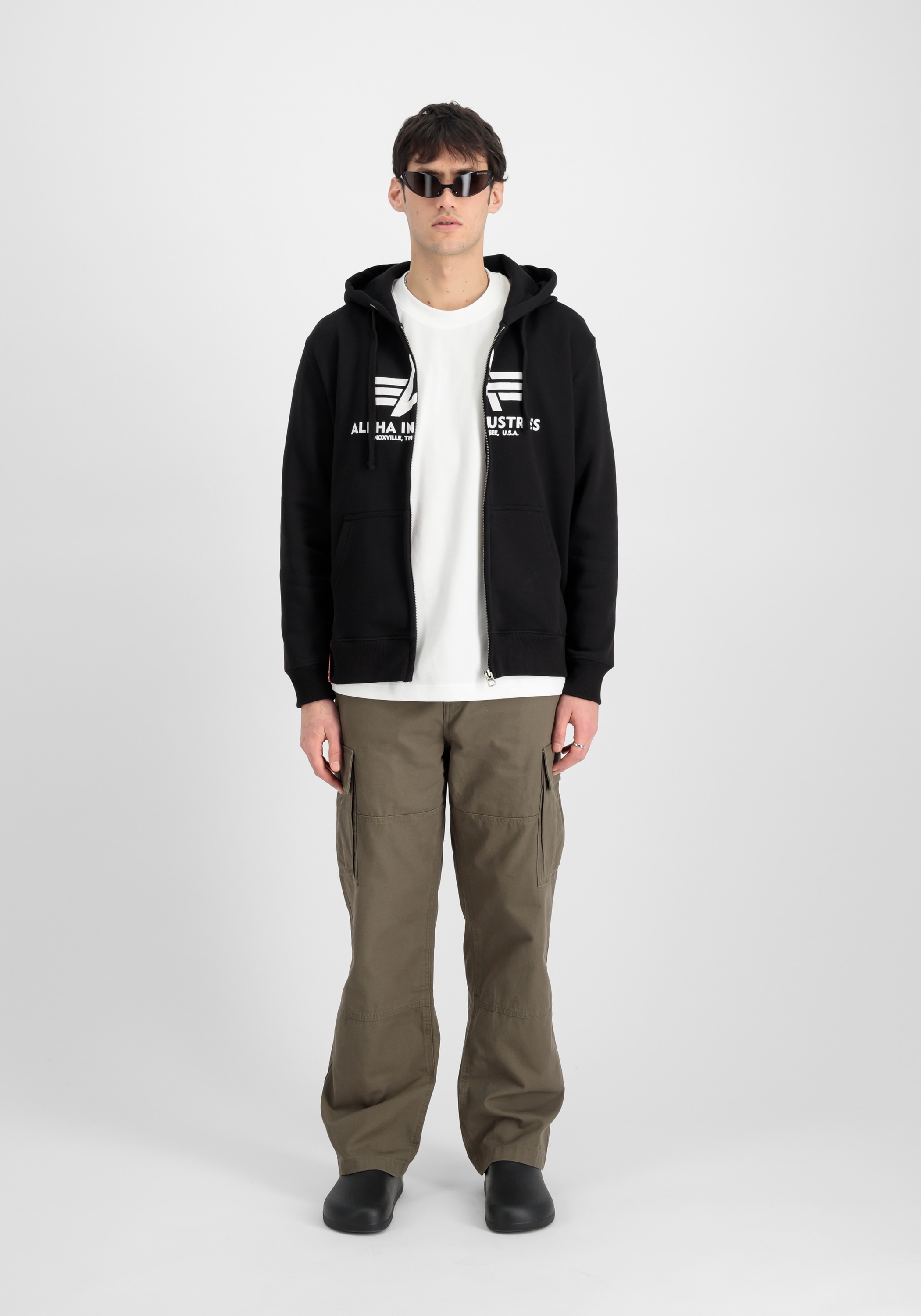 Alpha Industries Hoodie »Alpha Industries Men - Hoodies Basic Zip Hoodie PP«