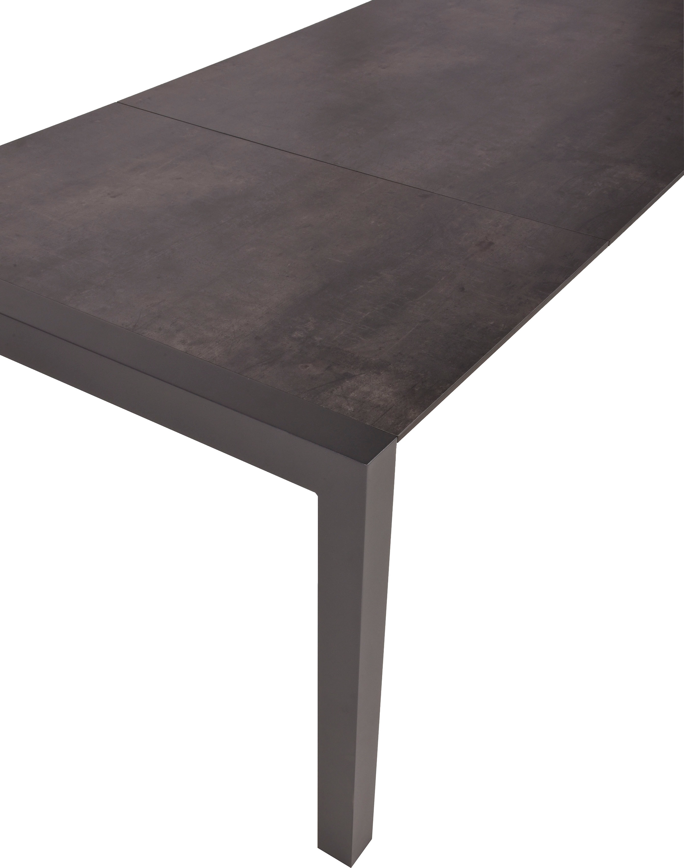 Garden Pleasure Garten-Essgruppe »SOPHIA«, (9 tlg., 1x Ausziehtisch, 8x Stapelstuhl), Ausziehbarer Tisch, Stühle stapelbar, geeignet für 8 Personen