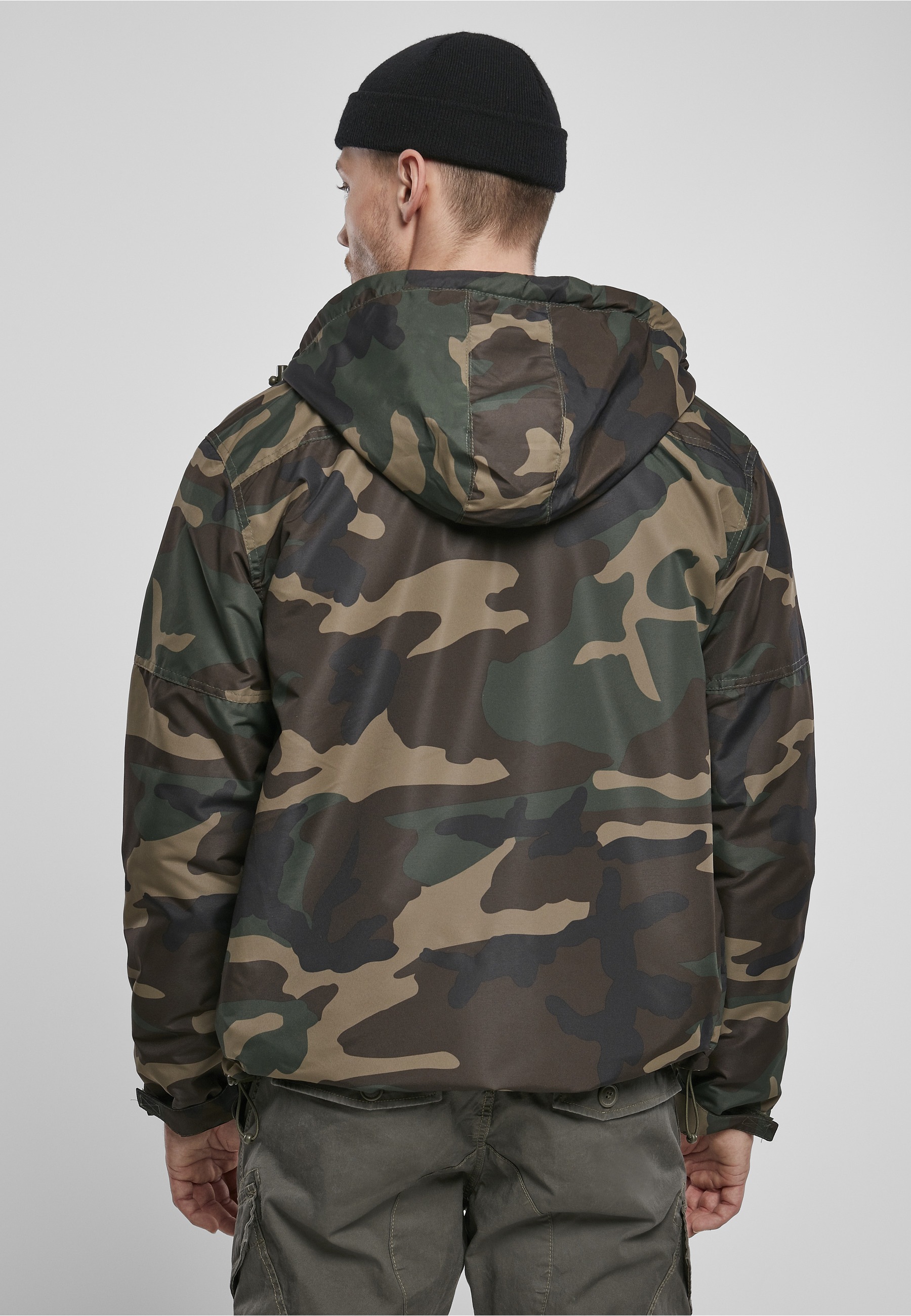 Brandit Allwetterjacke »Brandit Herren Windbreaker Frontzip« 1 Stk. tlg. mit Kapuze