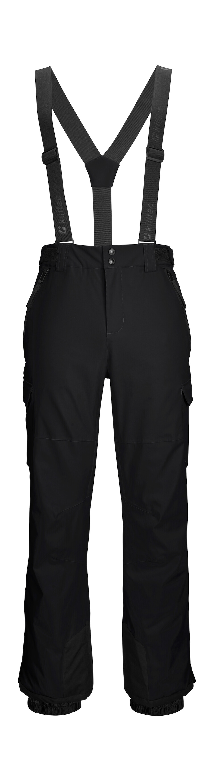 Killtec Skihose "KSW 83 MN SKI PNTS" Wasserdichte Skihose mit abnehmbaren Trägern und Schneefängen