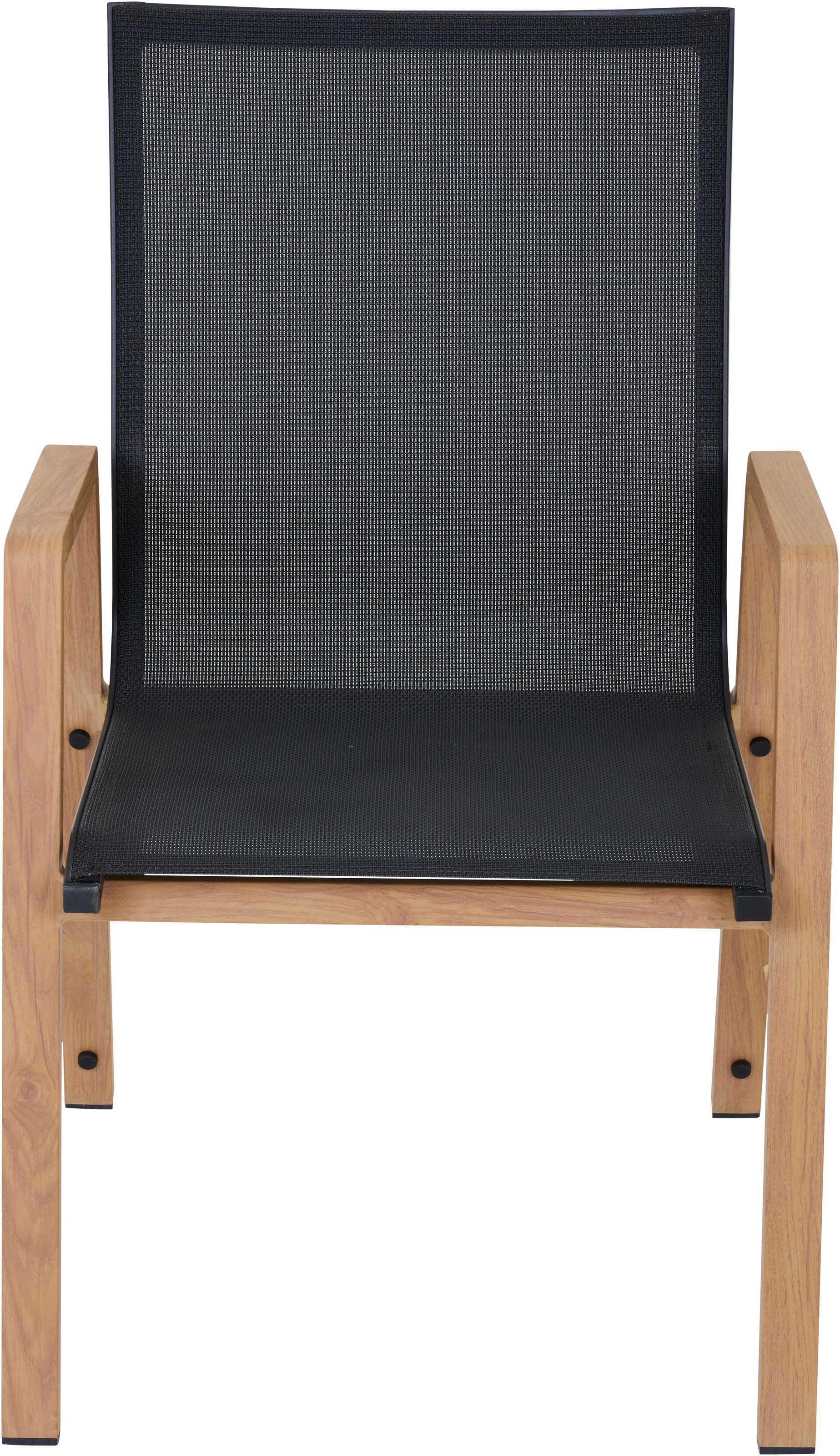 Siena Garden Gartensessel »CATANIA Stapelsessel« Aluminiumgestell in teaklook, Ranotex® Bezug