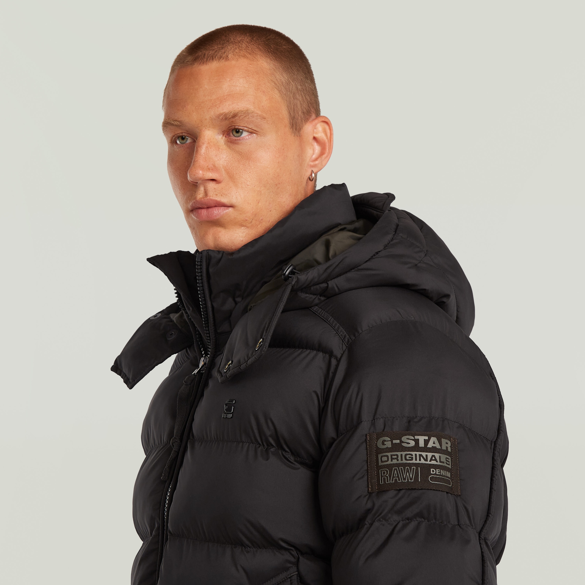 G-STAR Steppjacke »G-Whistler Padded Hooded Jacket« mit Kapuze