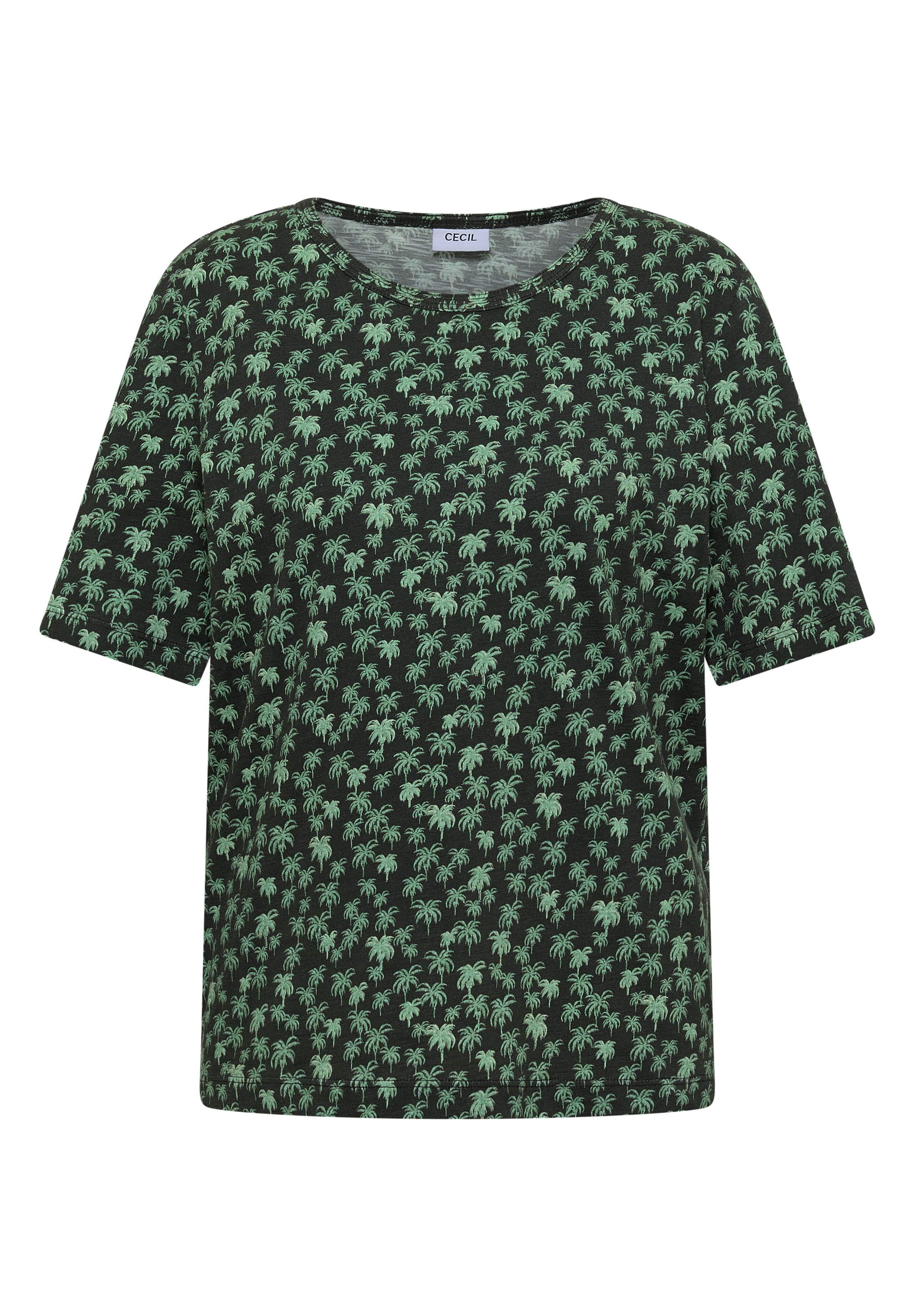 Cecil Print-Shirt aus reiner Baumwolle
