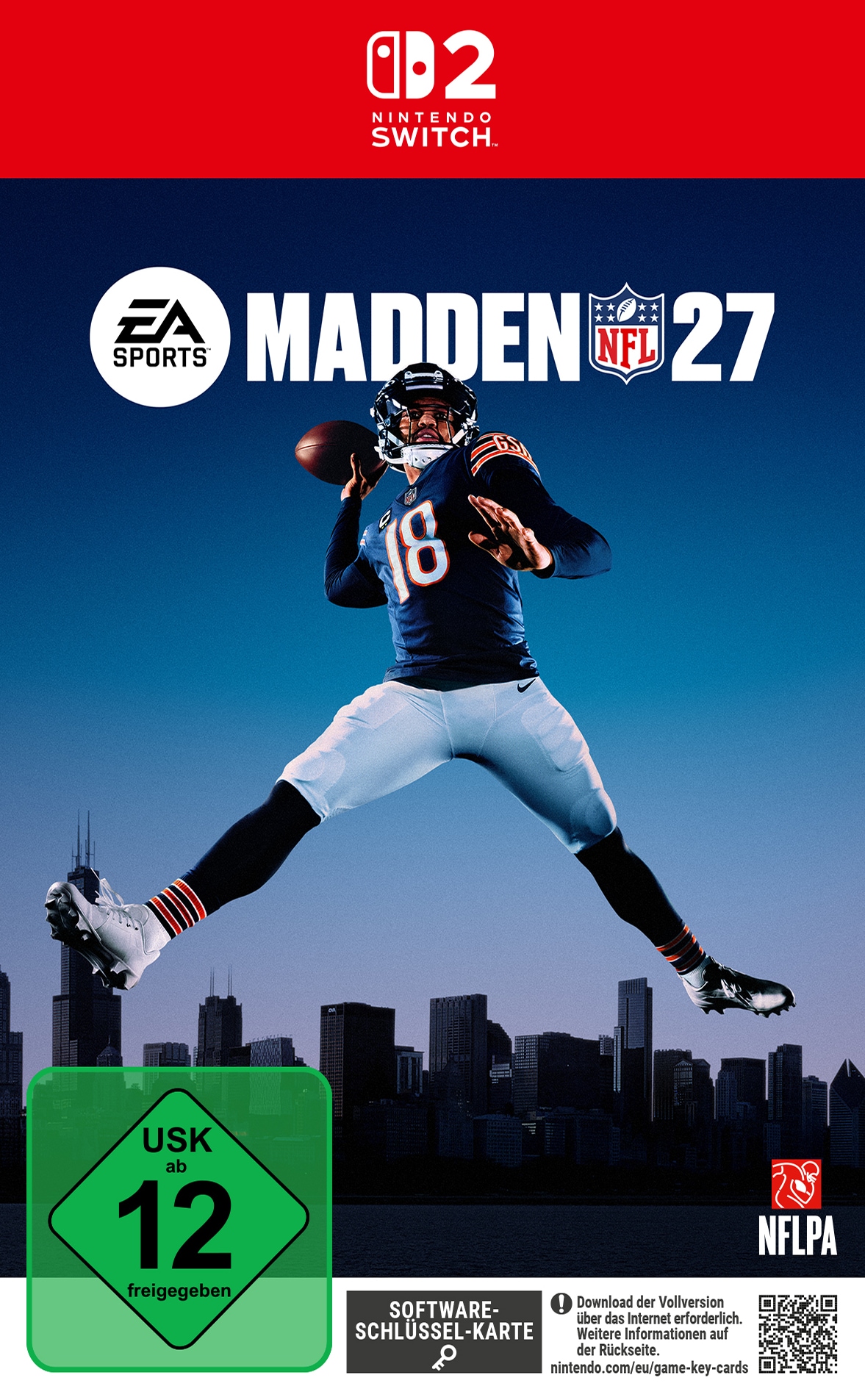 ELECTRONIC ARTS Spielesoftware "Madden NFL 27", Nintendo Switch 2, blau, Spielesoftware