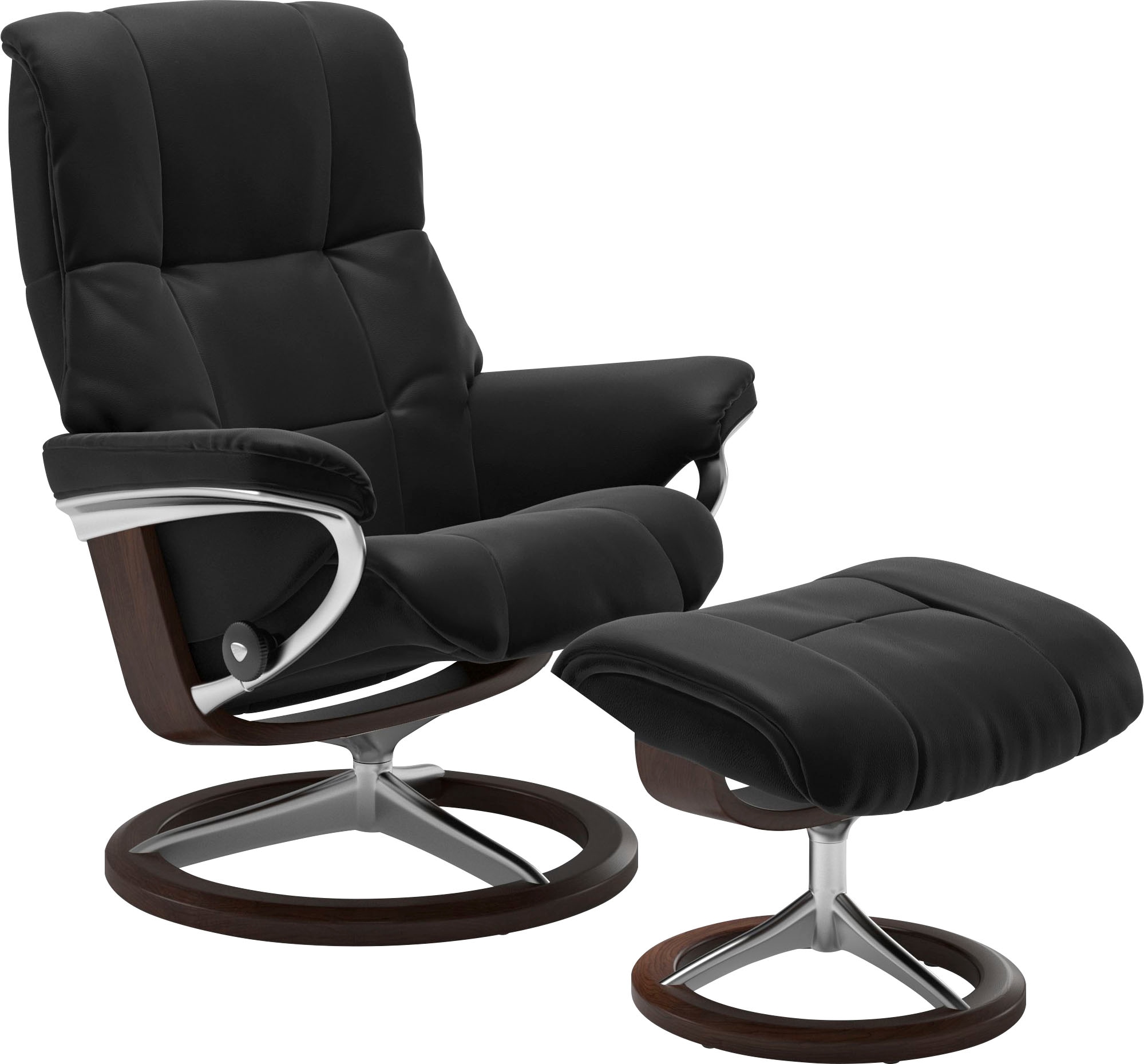 Stressless Fußhocker "Mayfair", mit Signature Base, Gestell Braun