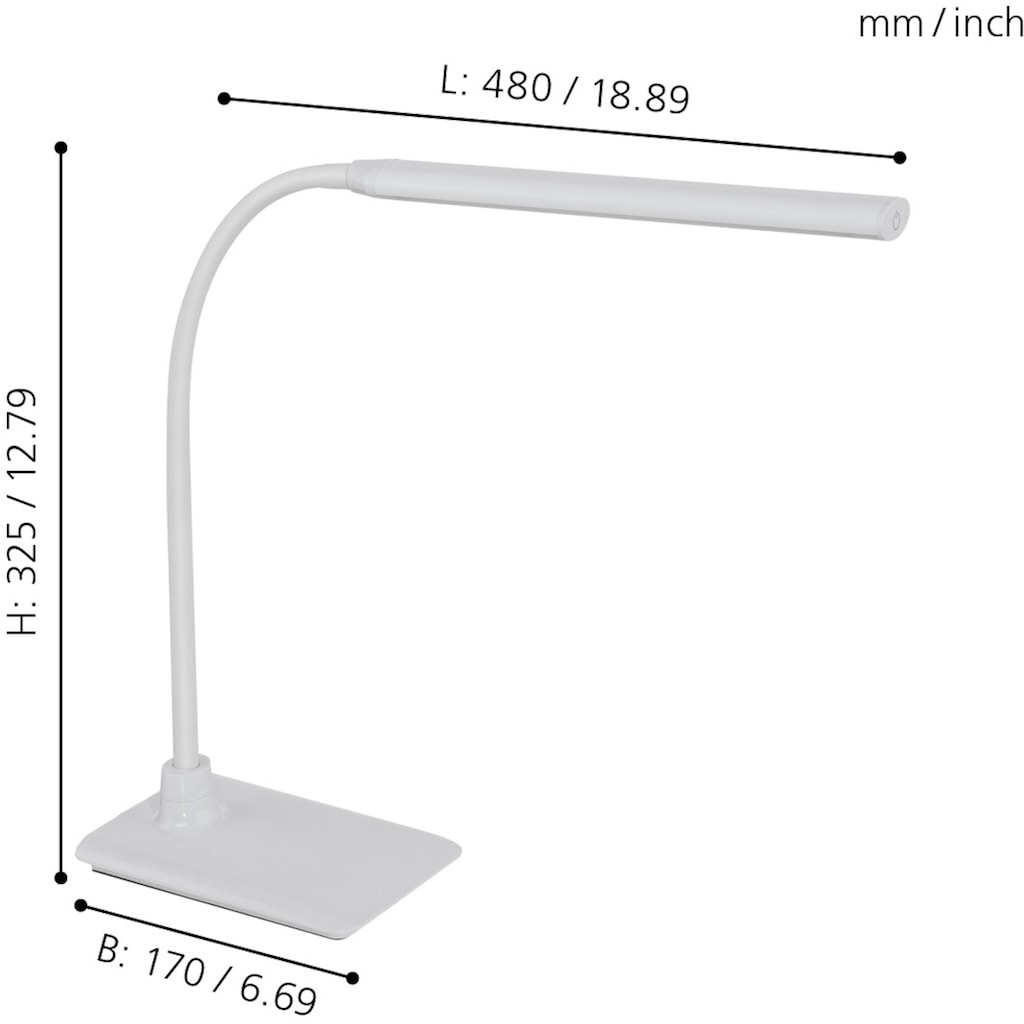 EGLO LED Tischleuchte »LAROA«, 1 flammig-flammig