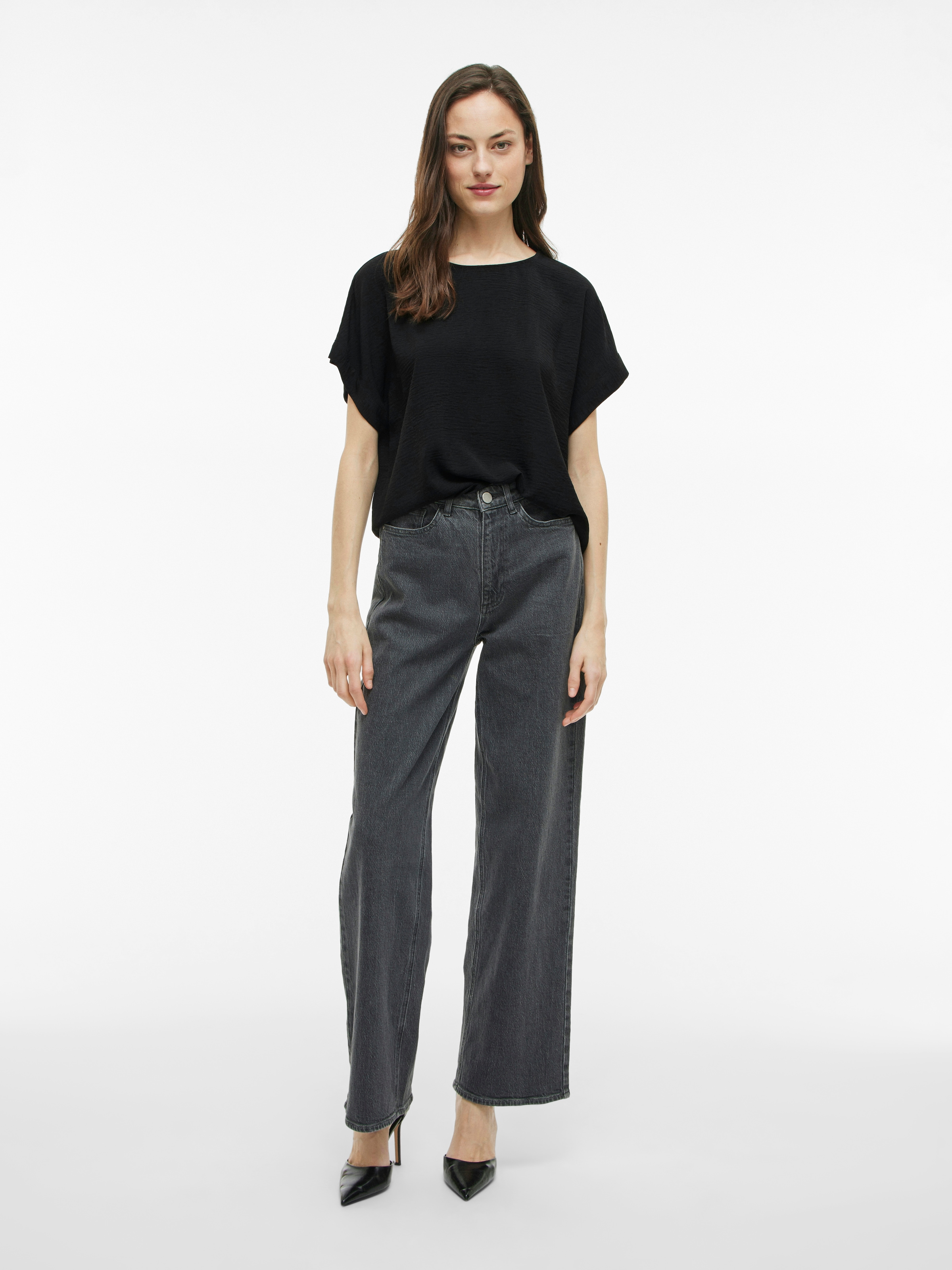 Vila Kurzarmshirt »VIJOSA S/S TOP - NOOS«