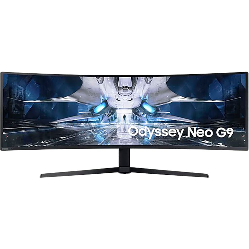 Samsung Curved-Gaming-LED-Monitor »Odyssey Neo G9 S49AG954NP«, 124 cm/49 Zoll, 5120 x 1440 px, DQHD, 1 ms Reaktionszeit, 240 Hz