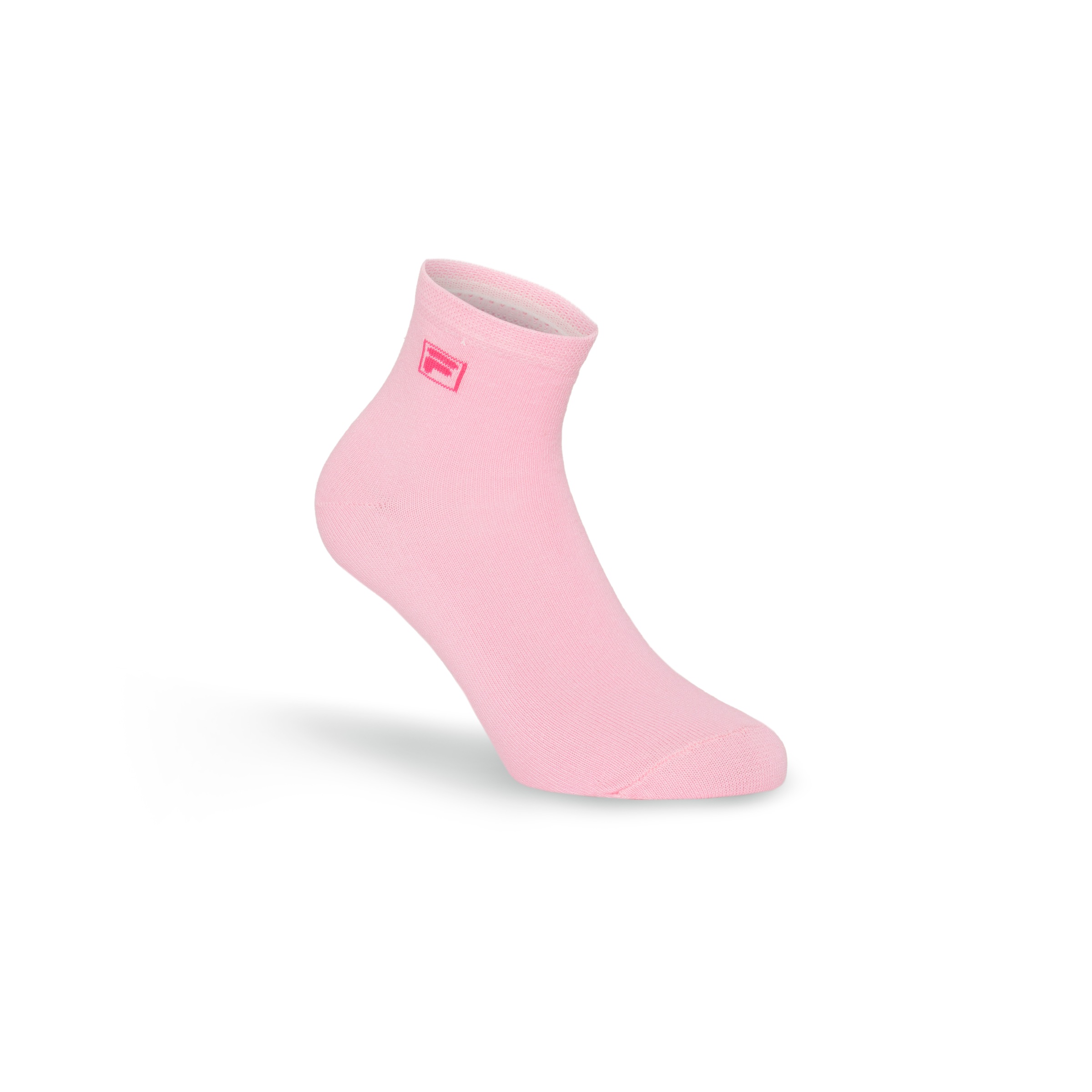 Fila Kurzsocken "UNISEX QUARTER PLAIN SOCKS", (3 Paar), mit eingestrickem L günstig online kaufen