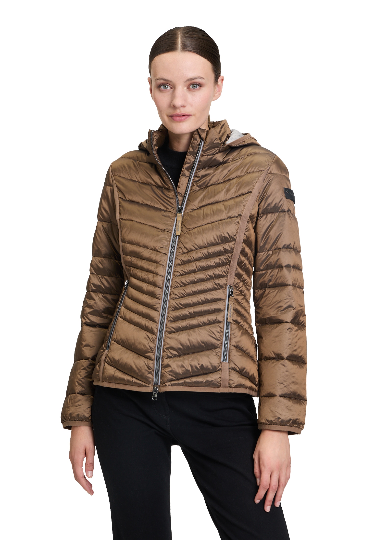 Outdoorjacke »Betty Barclay Outdoorjacke mit abnehmbarer Kapuze«, mit Kapuze