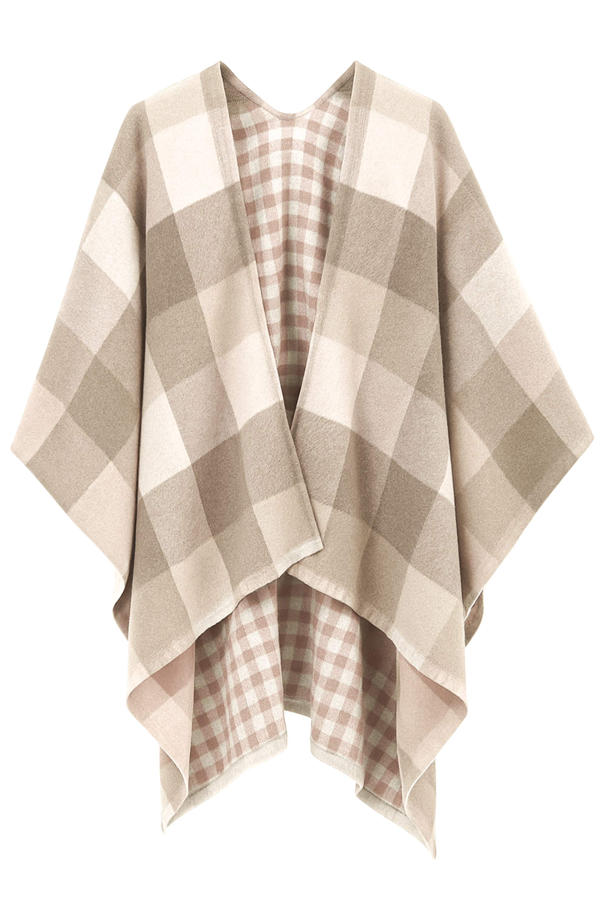 COLLEZIONE ALESSANDRO XXL-Schal "Karo" 1 Stk. kuschelweich, Made in Italy