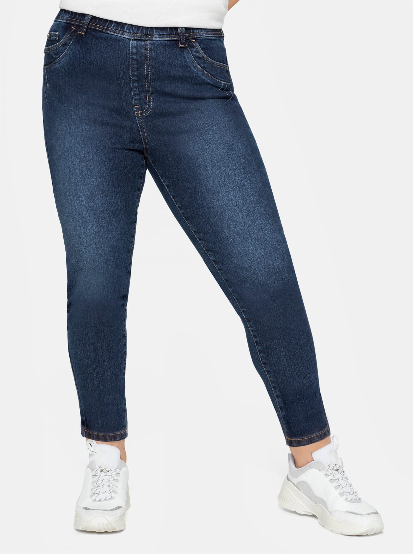 Sheego Stretch-Jeans 1 Stk. tlg. günstig online kaufen