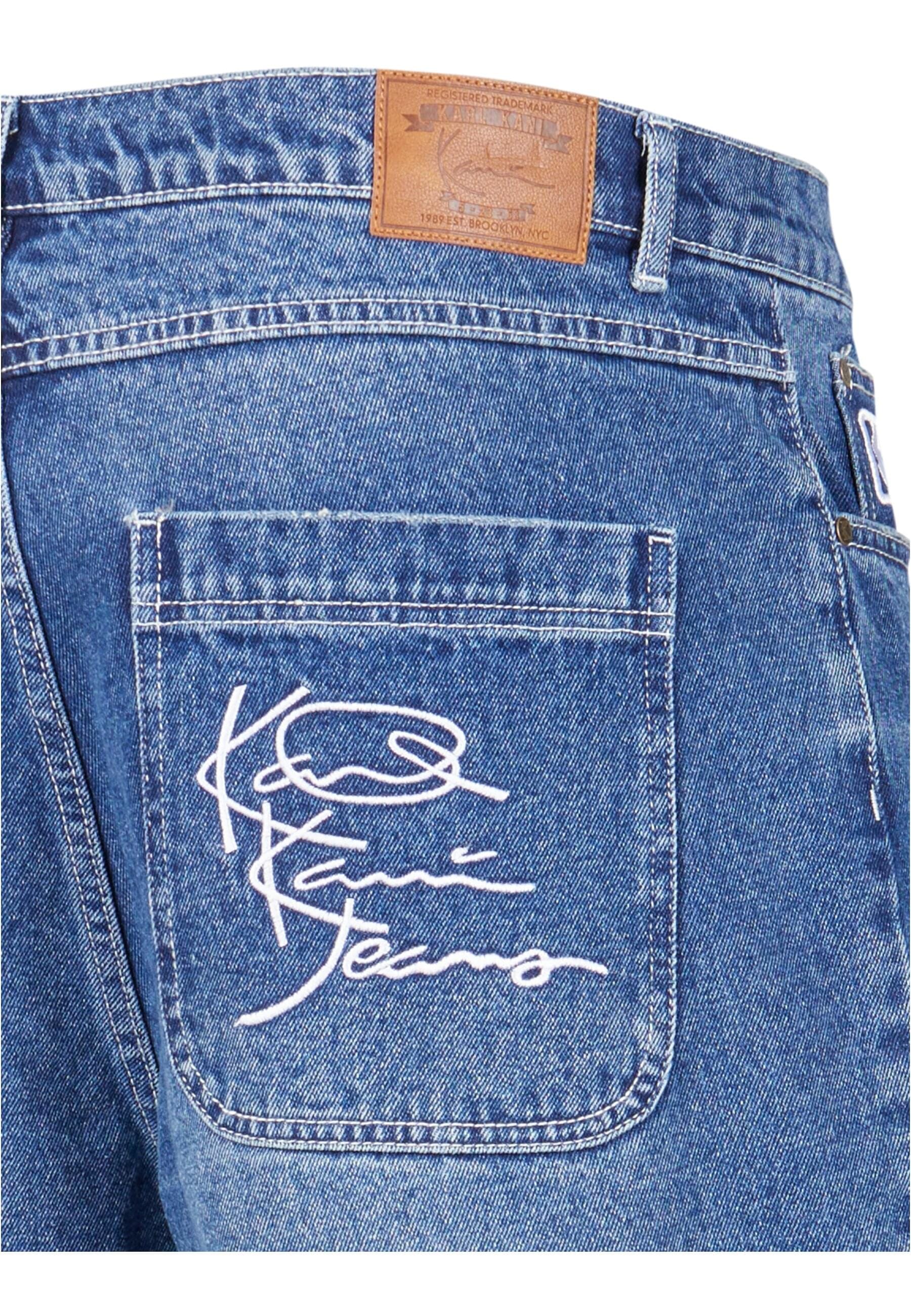 Karl Kani Shorts »Karl Kani Herren Karl Kani OG Old English Denim Shorts«, (1 tlg.)