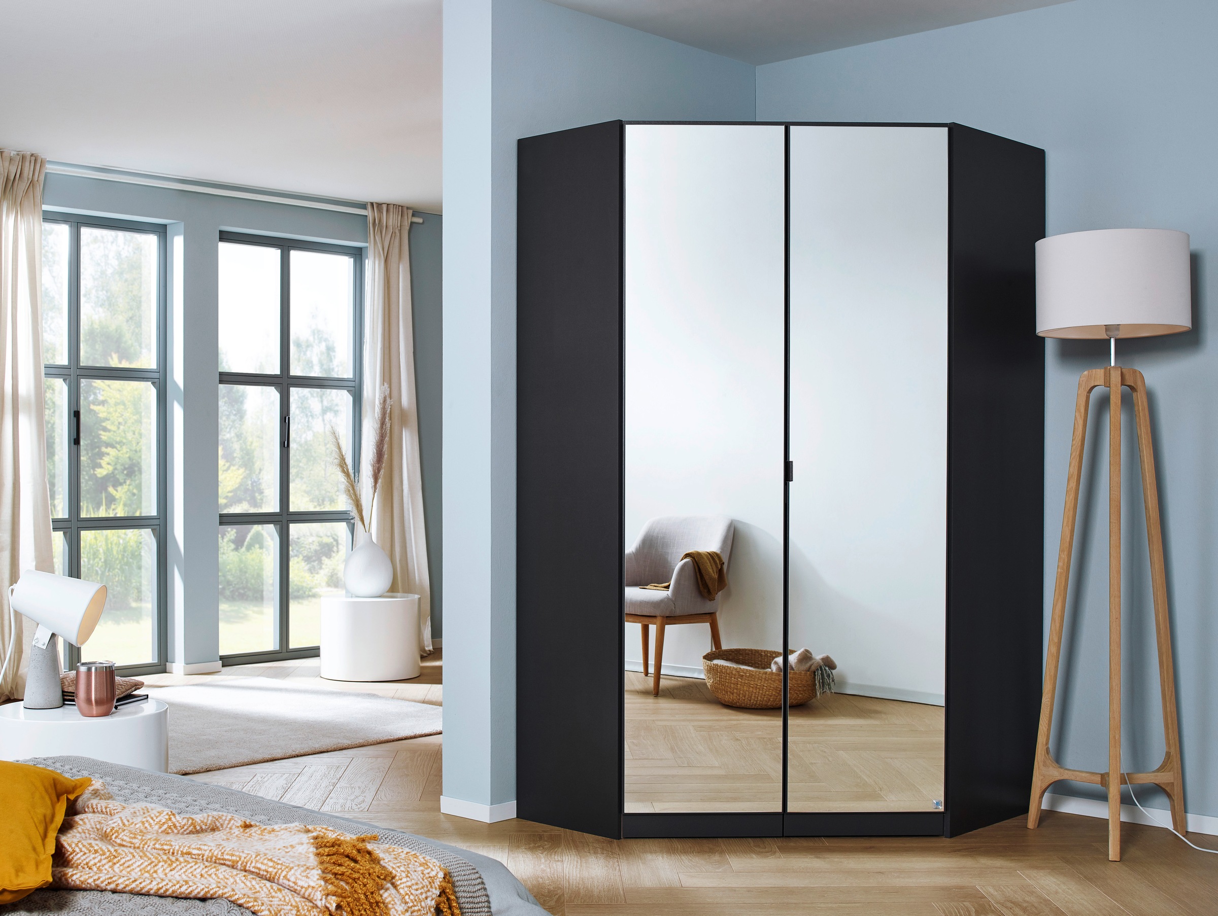 rauch Eckkleiderschrank "Kleiderschrank Schrank Ankleidezimmer Schlafzimmer günstig online kaufen