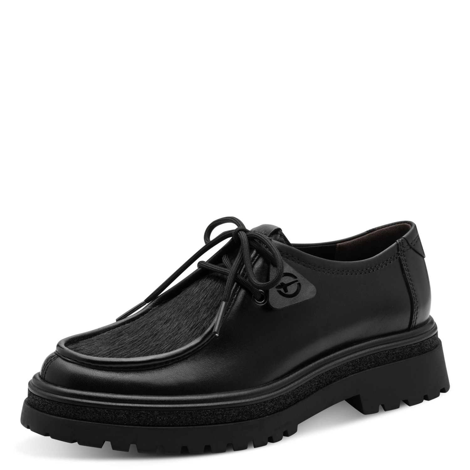 Tamaris Schnürschuh  Chunky Slipper, Halbschuh mit Mokassin-Naht