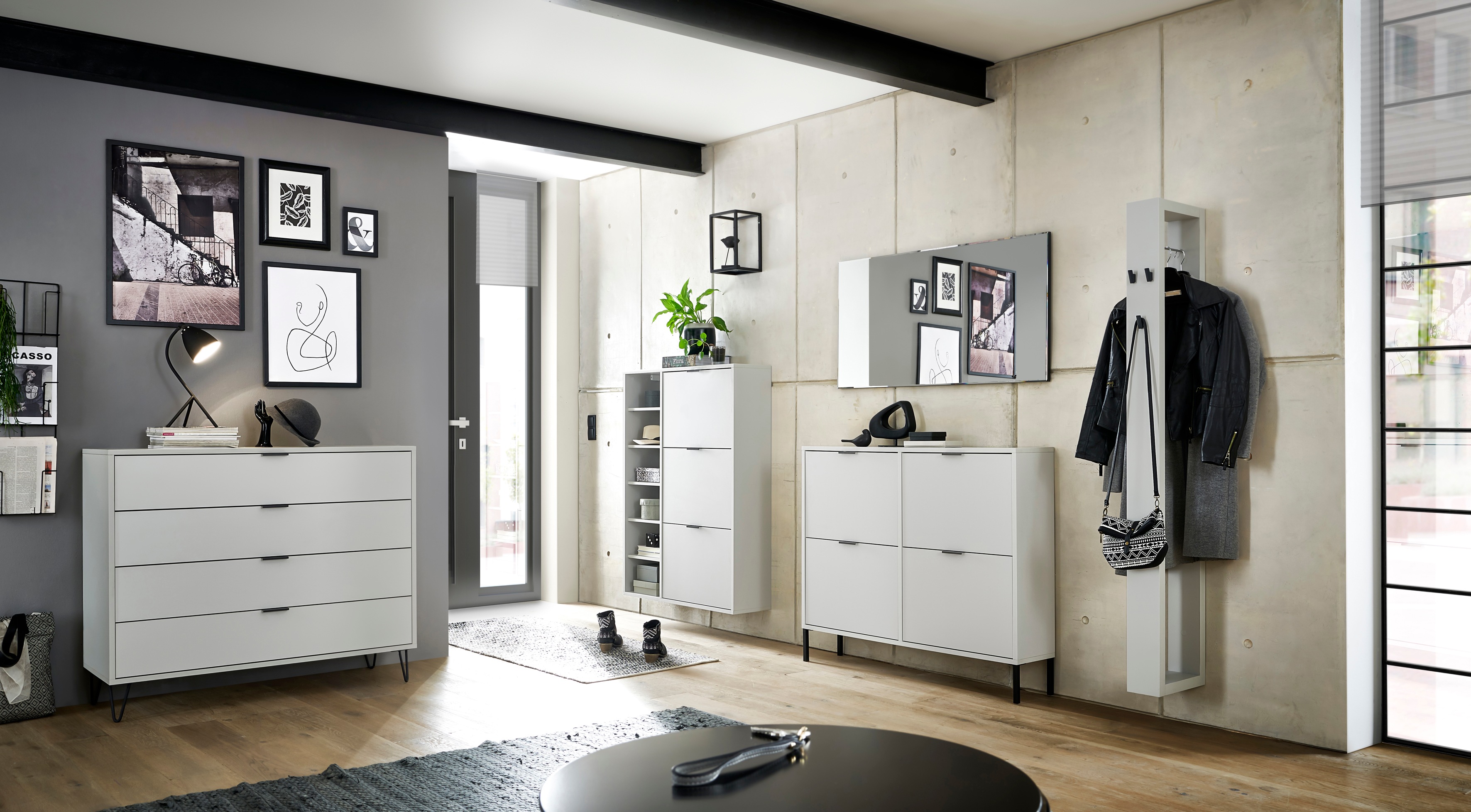 Thumbnail - Mäusbacher Garderobe "Bonnie TOPSELLER", (OTTOs Choice), Garderobenpaneel mit Kleiderstange und Haken