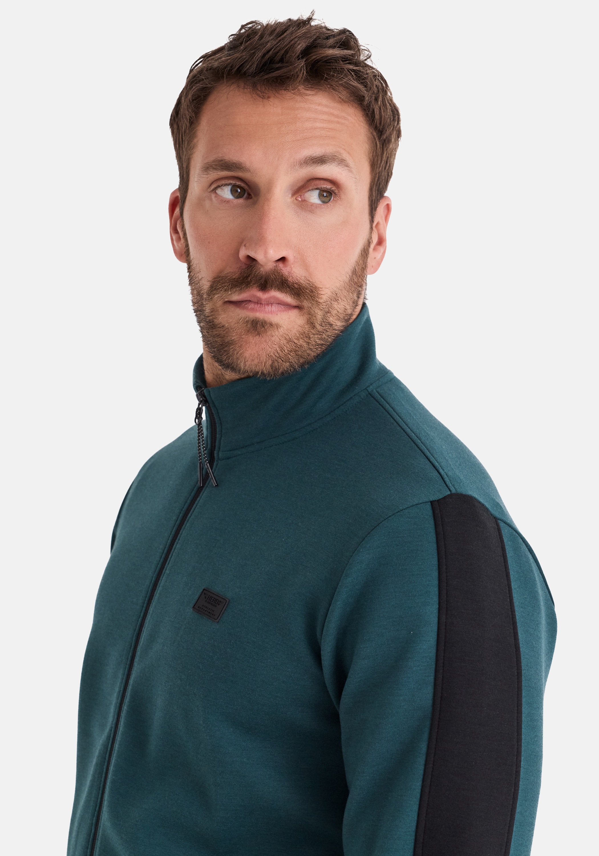 HERO by John Medoox Sweatjacke »SPENCER Sweatjacke« HERO by John Medoox SPENCER Herren Sweatjacke