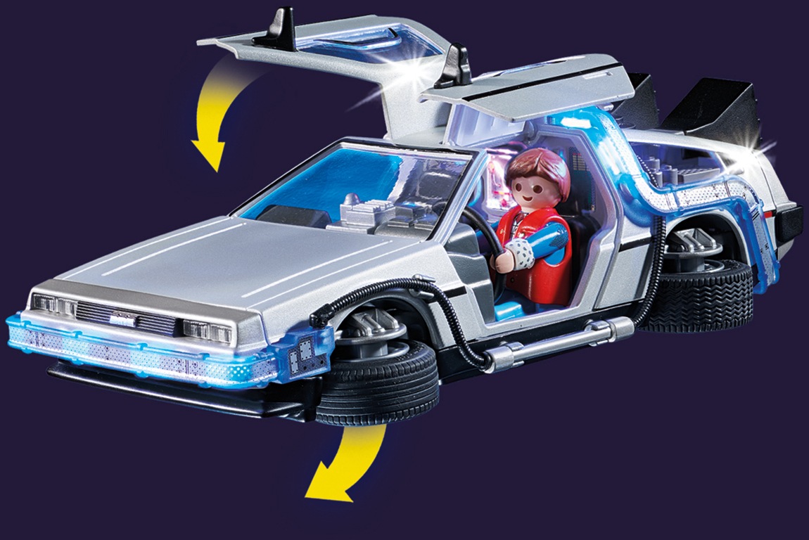 Playmobil® Konstruktions-Spielset »Back to the Future DeLorean (70317), Back  to the Future«, (64 St.), Made in Germany