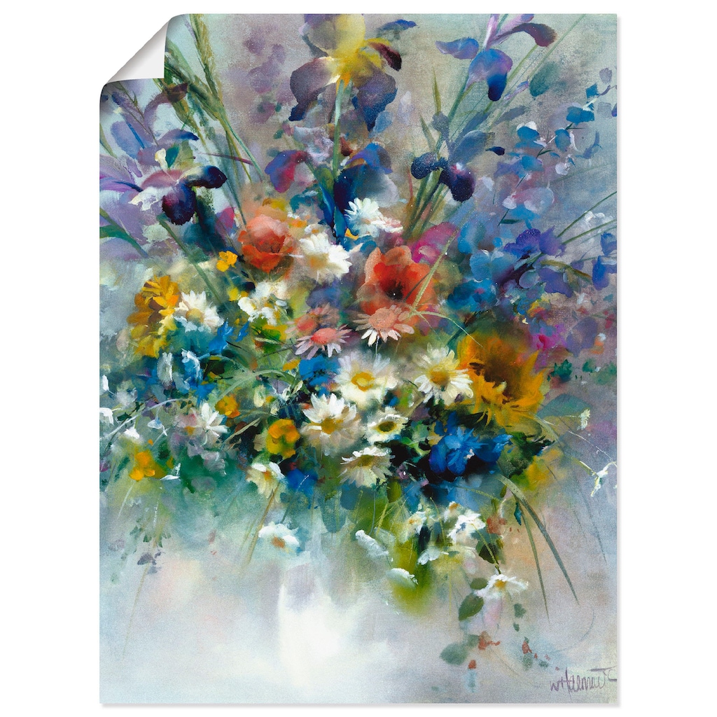 Artland Wandbild »Blumen Impression«, Blumen, (1 St.)