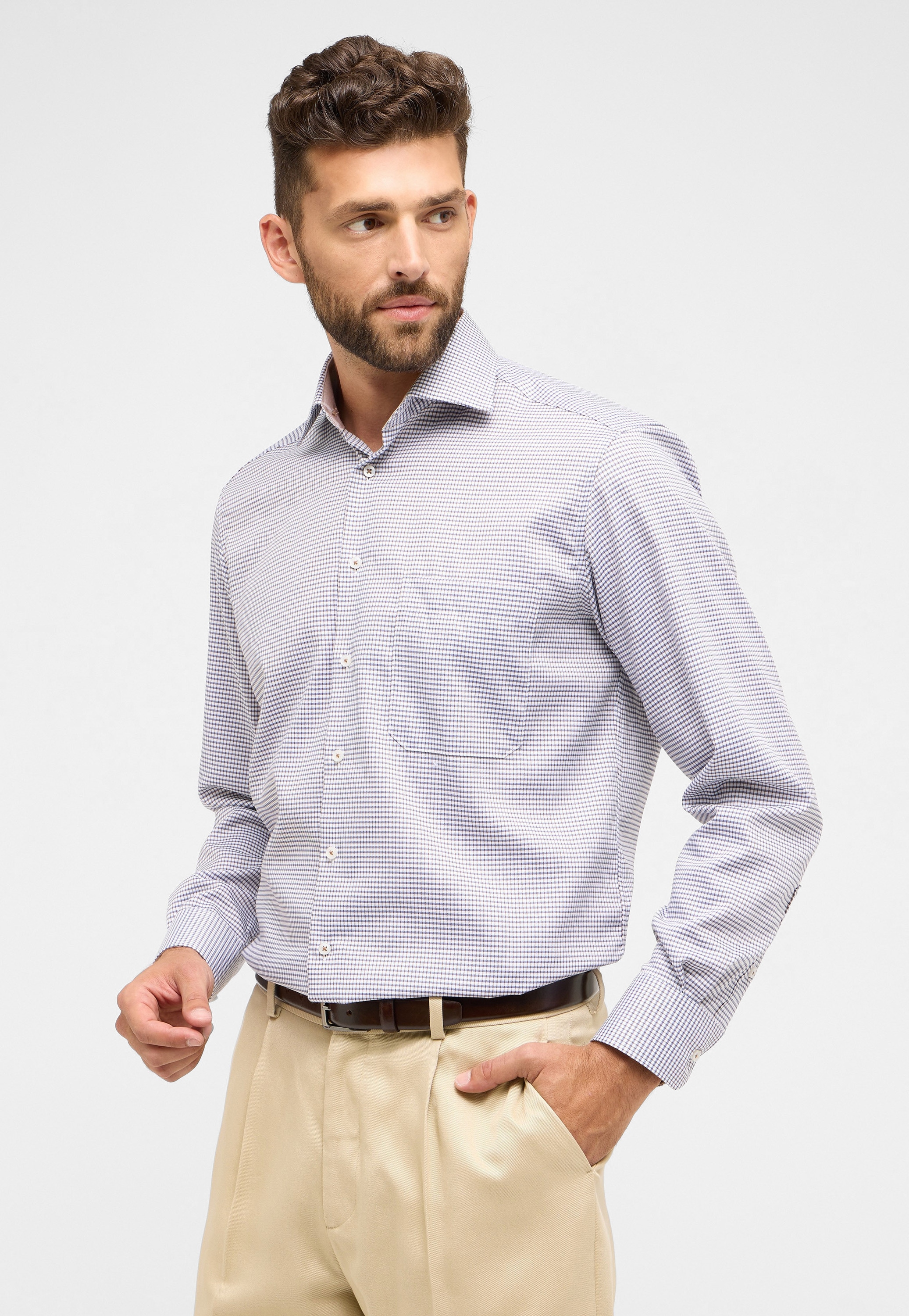 Eterna Langarmhemd "COMFORT FIT", NON IRON (bügelfrei) günstig online kaufen