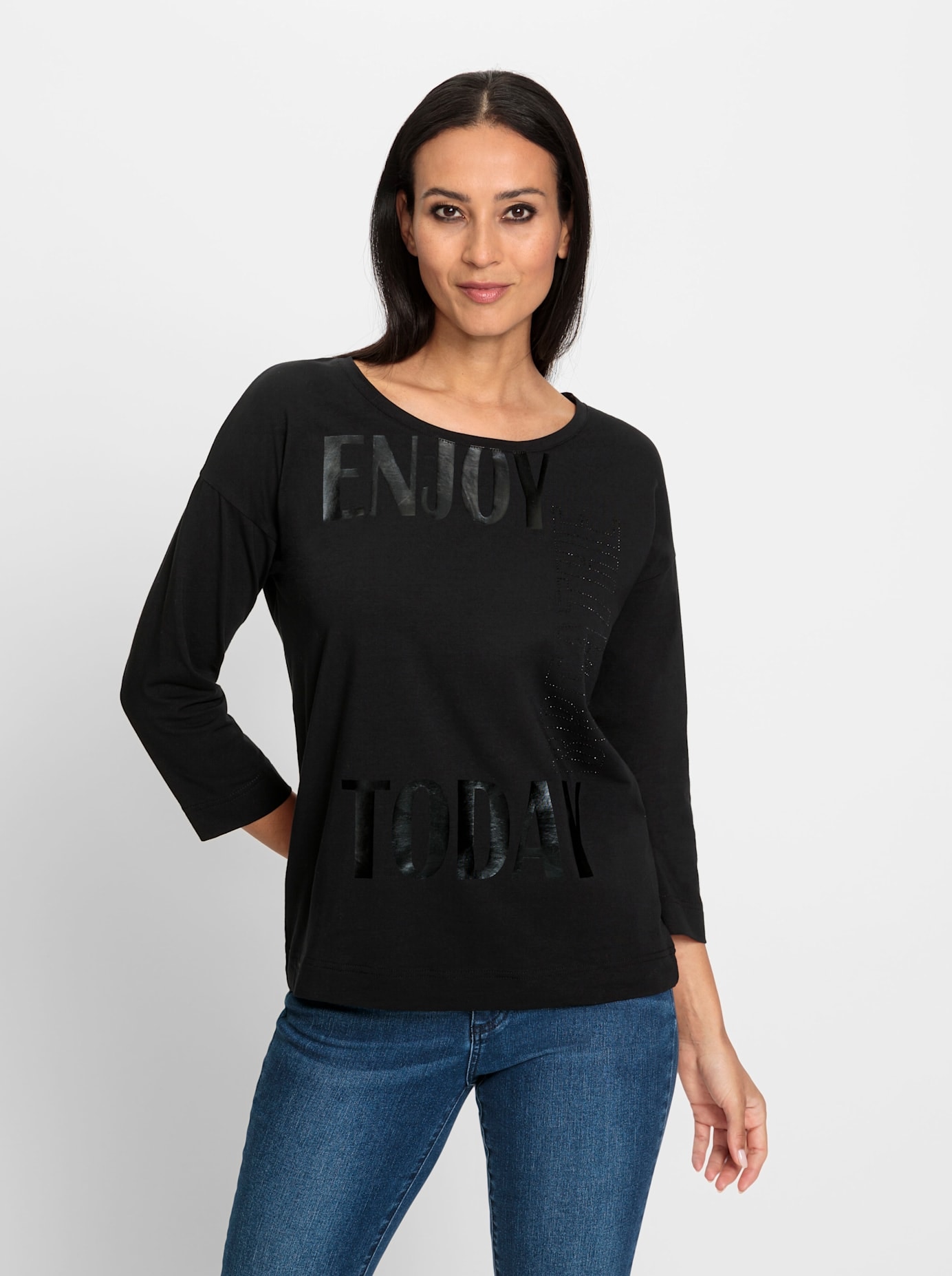 heine 3/4-Arm-Shirt »Shirt«, (1 tlg.)