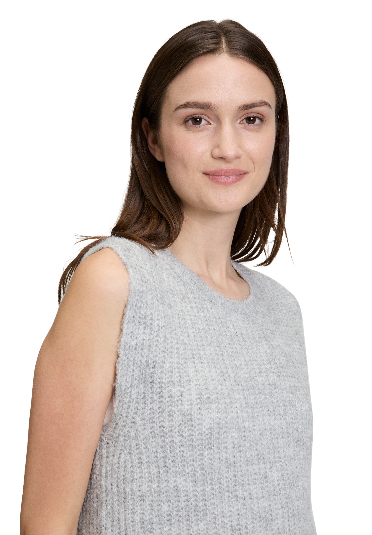 Betty&Co Stricktop »Betty & Co Damen Strickpullover ohne Arm«