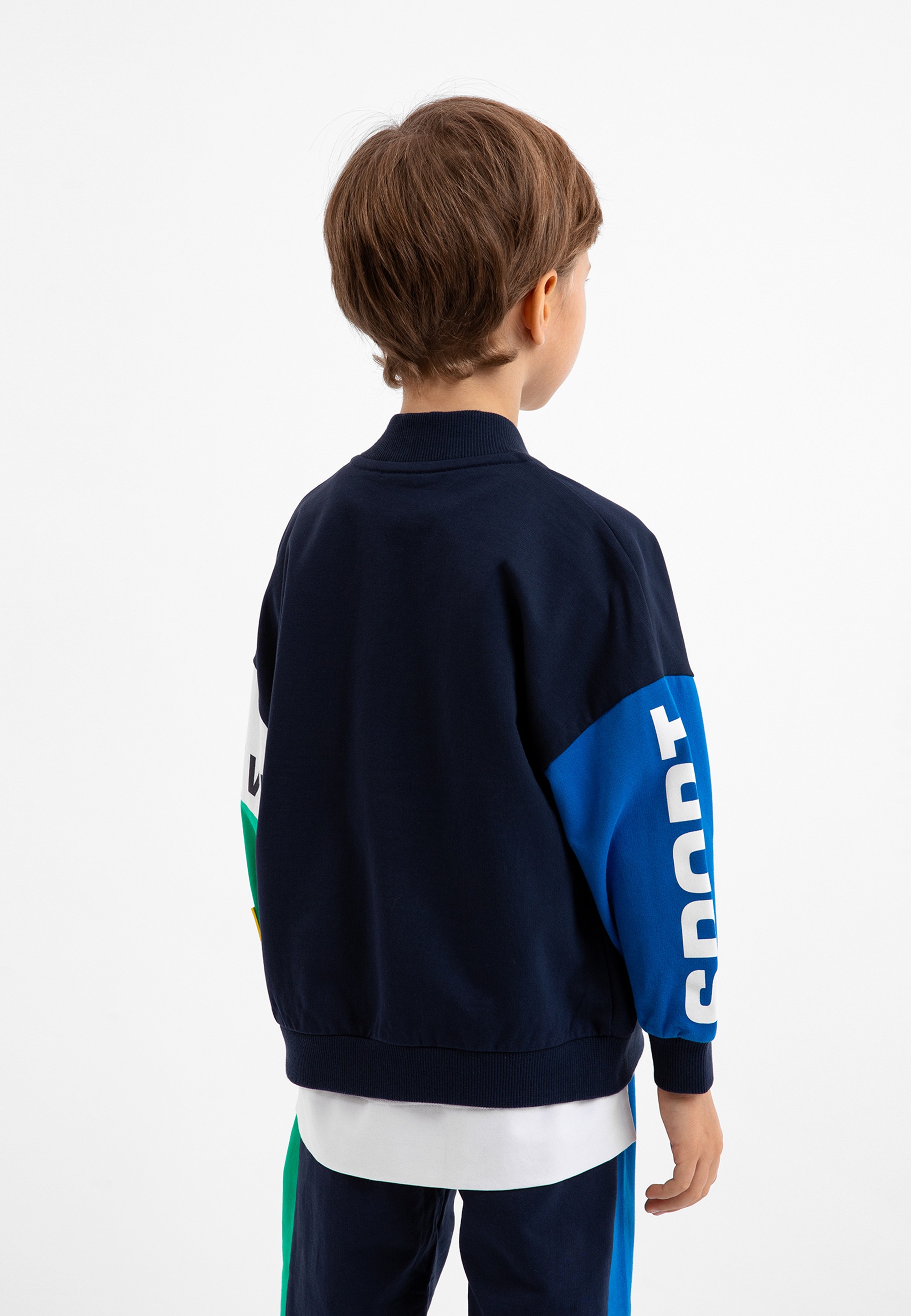Gulliver Sweatjacke, mit coolem Bomberkragen