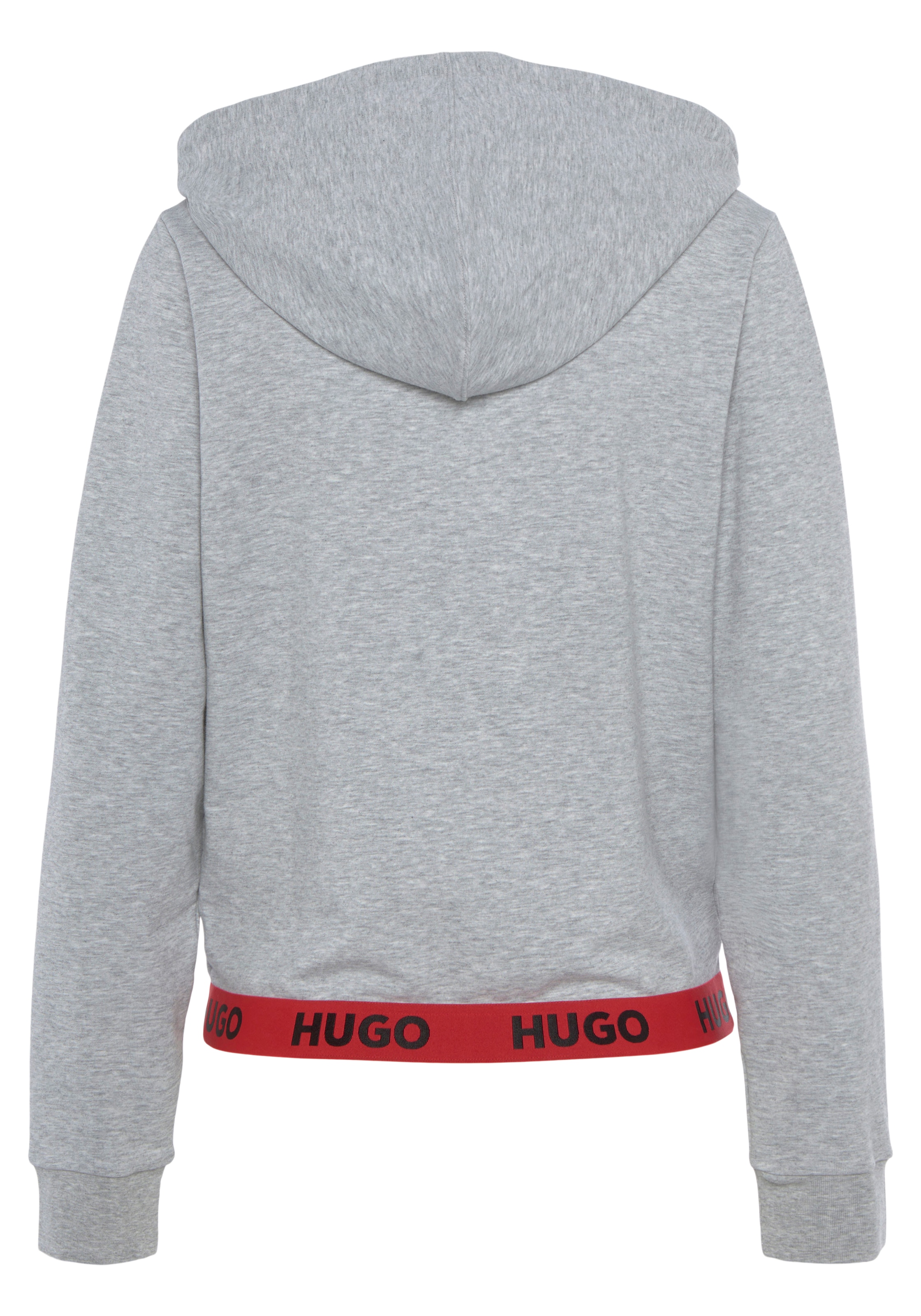 HUGO Kapuzensweatjacke »SPORTY LOGO_JACKET 10249156 01«, mit Hugo Logo-Schriftzug  für kaufen | BAUR