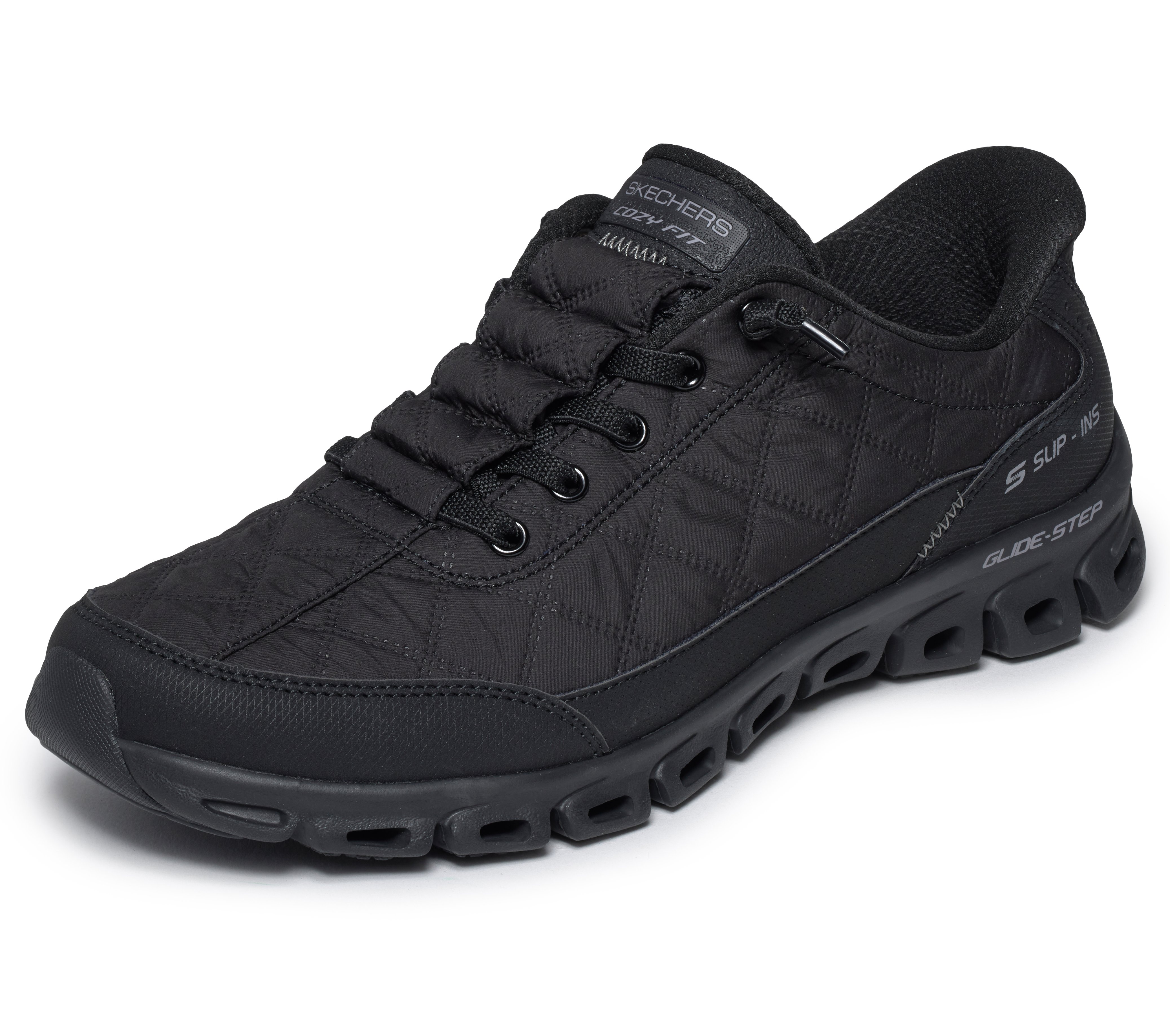 Skechers Slip-On Sneaker "GLIDE-STEP" Freizeitschuh, Slipper mit No Tie Fit zum Schlupfen