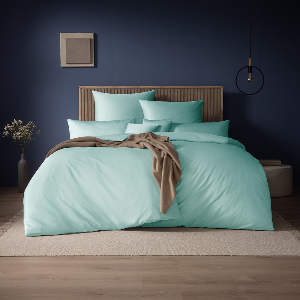 Estella Bettwäsche "Valetta" 2 tlg. Mako-Satin, 100% Baumwolle, mercerisiert