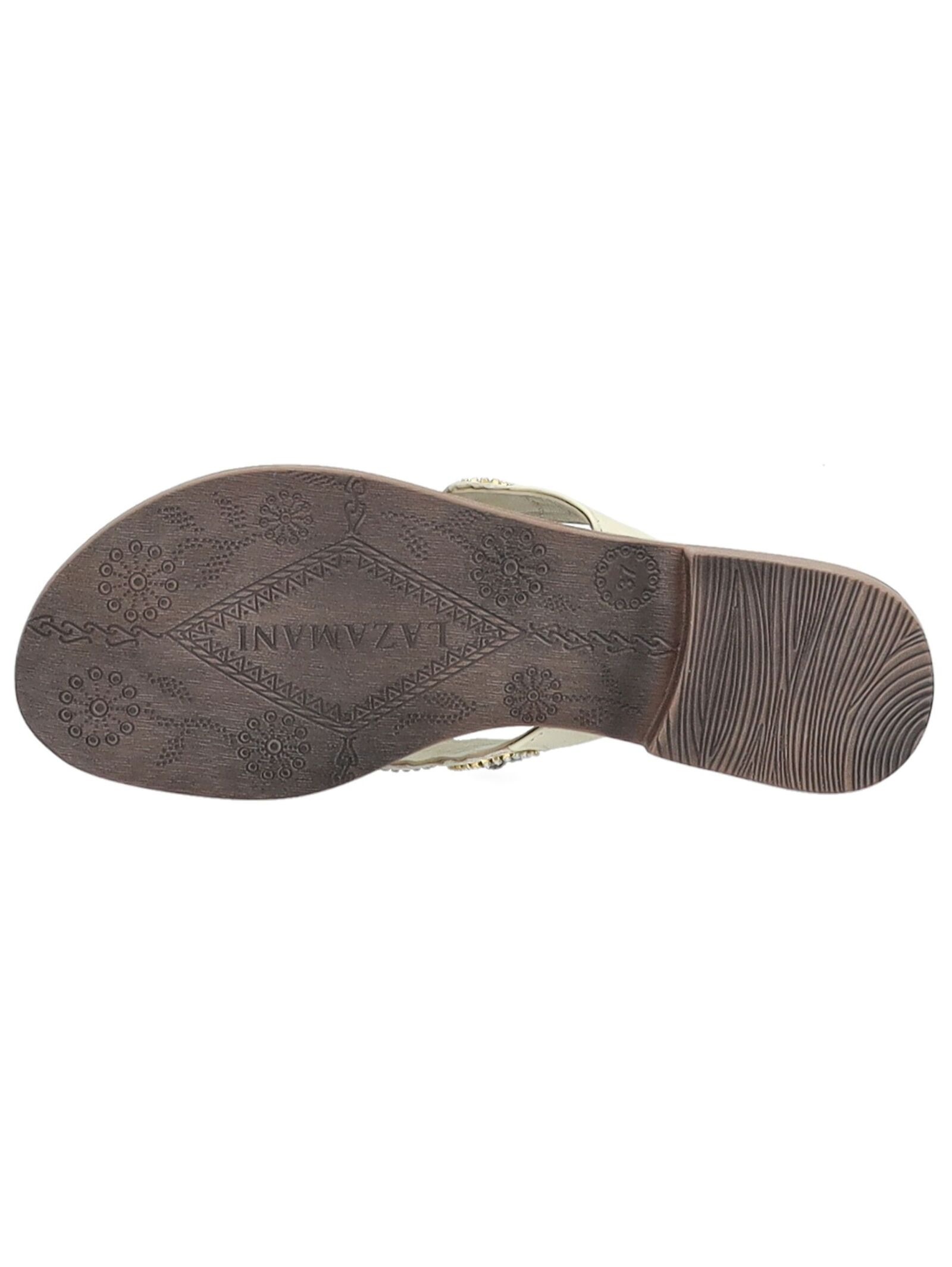 Lazamani Zehentrenner »Lazamani Sandalen Leder/Textil«