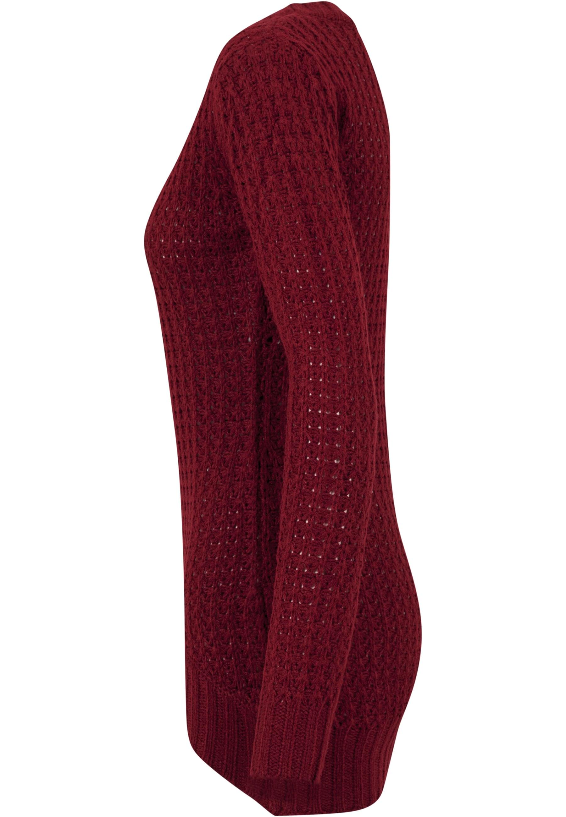 Thumbnail - URBAN CLASSICS Rundhalspullover "Urban Classics Damen Ladies Long Wideneck Sweater", (1 tlg.)
