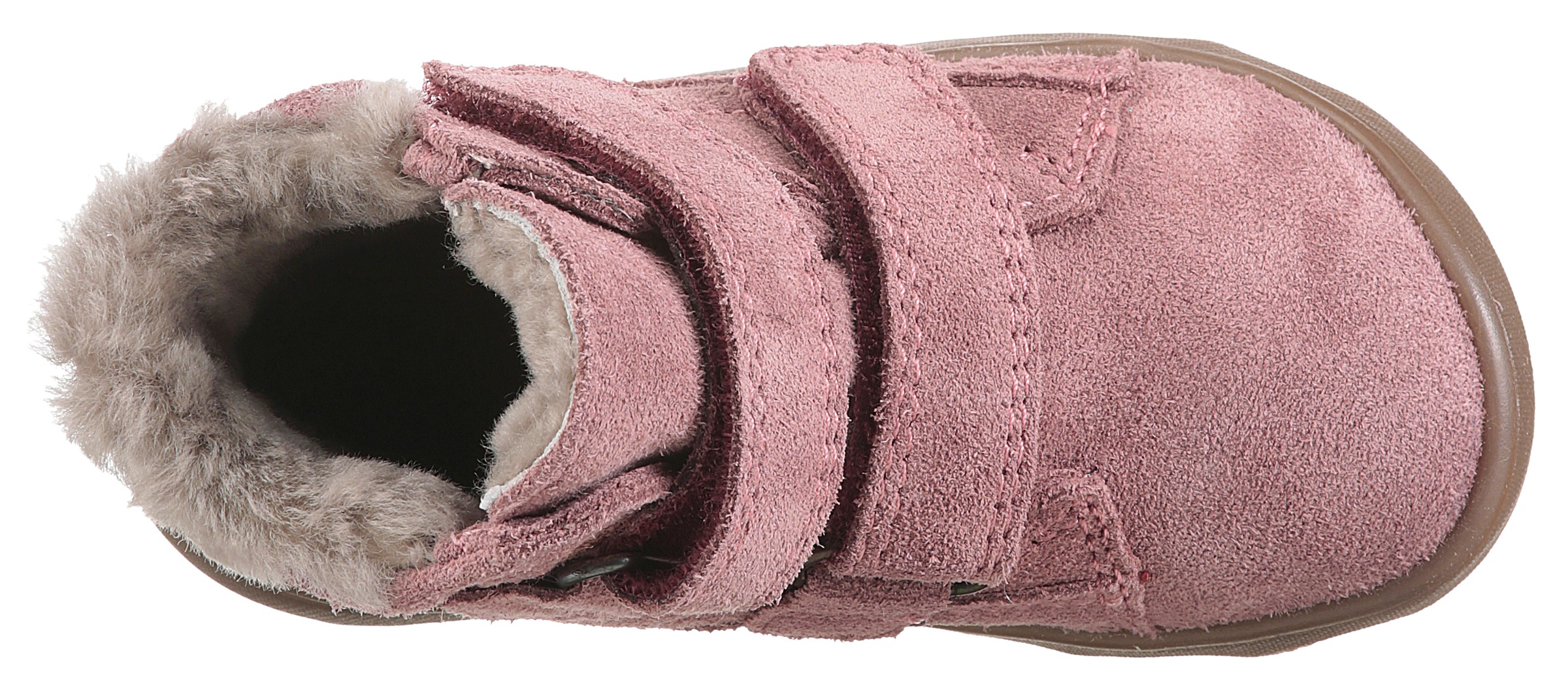 froddo® Barfußschuh »ZERU TEX FURRY BAREFOOT«, Klettstiefel, Winterstiefel, Bequemschuh mit TEX-Membrane