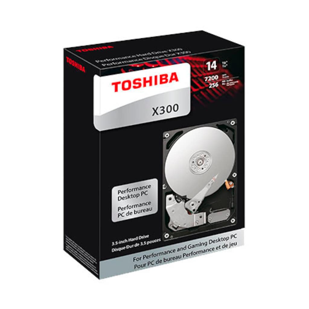 Toshiba HDD-Festplatte »X300 Performance 12TB Kit«, 3,5 Zoll