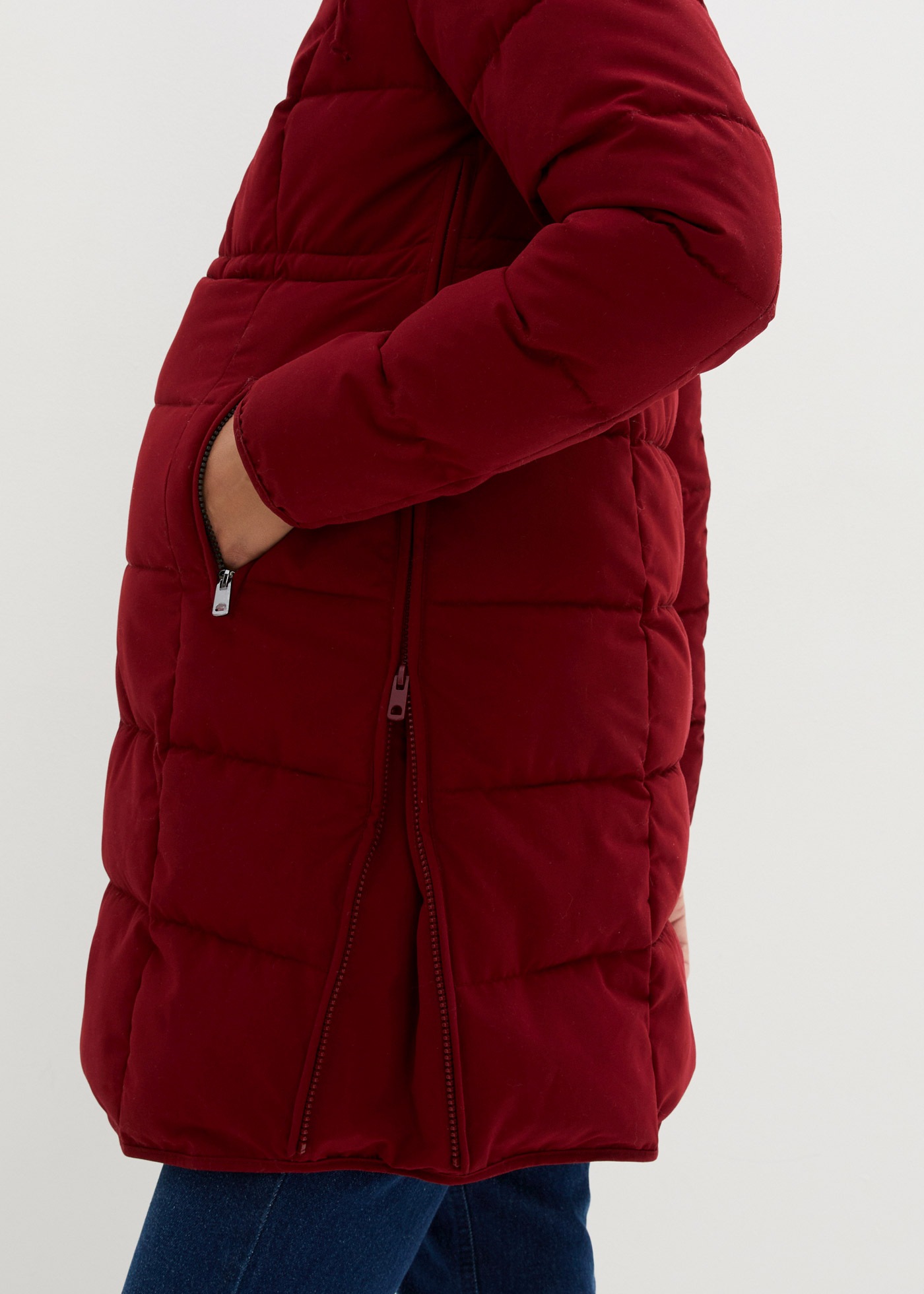 bonprix Umstandsjacke "3-in-1 warm wattierte Umstands- und Tragejacke" mit günstig online kaufen