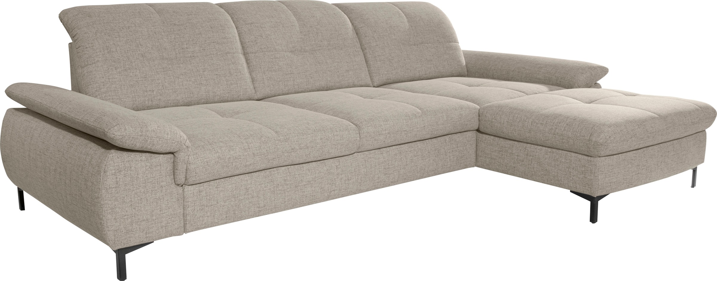 Thumbnail - alina Ecksofa "Melina" In 2 Breiten, Wahlweise mit und ohne Bettfunktion