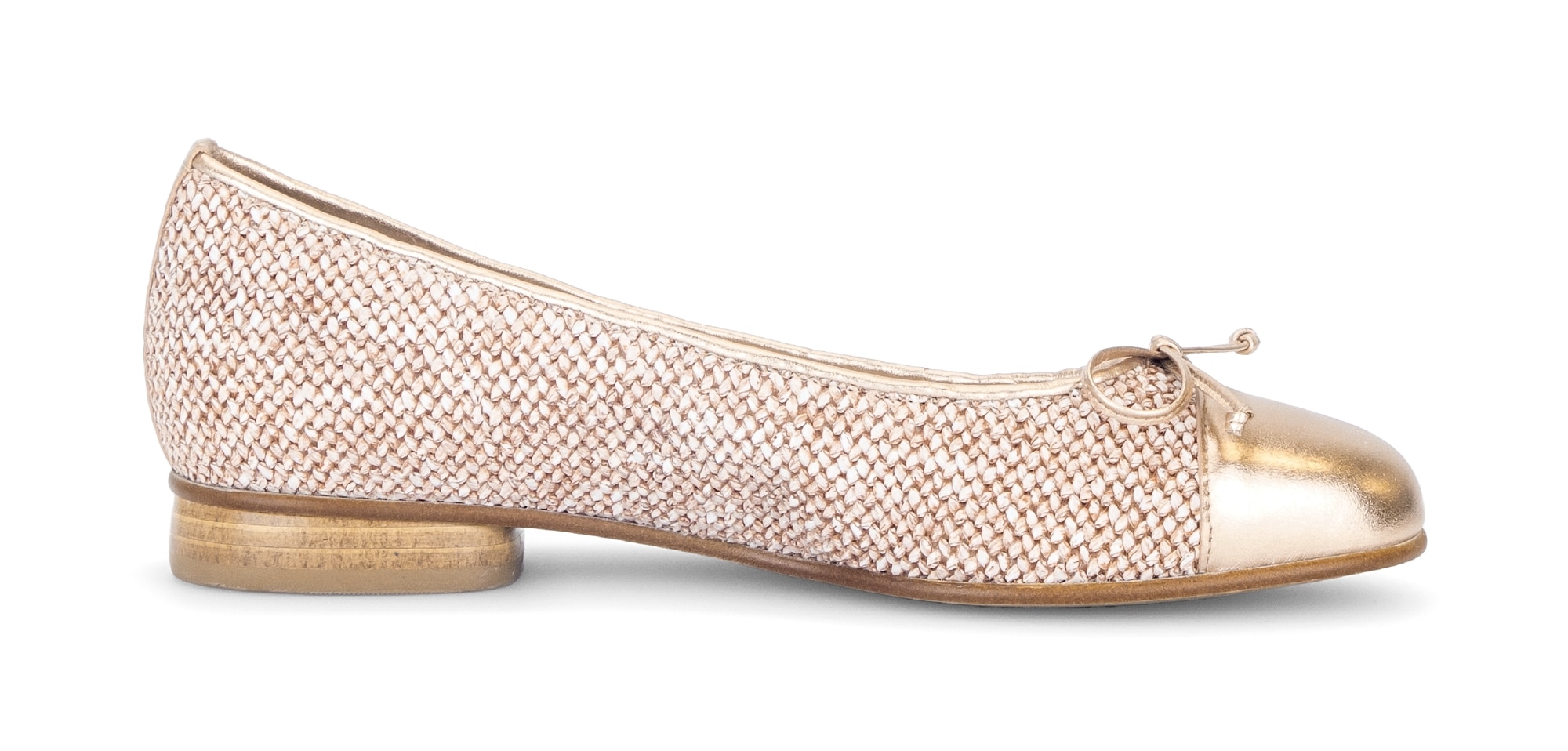Gabor Ballerina  Blockabsatz, Businessschuh, Schupfschuh in runder Form