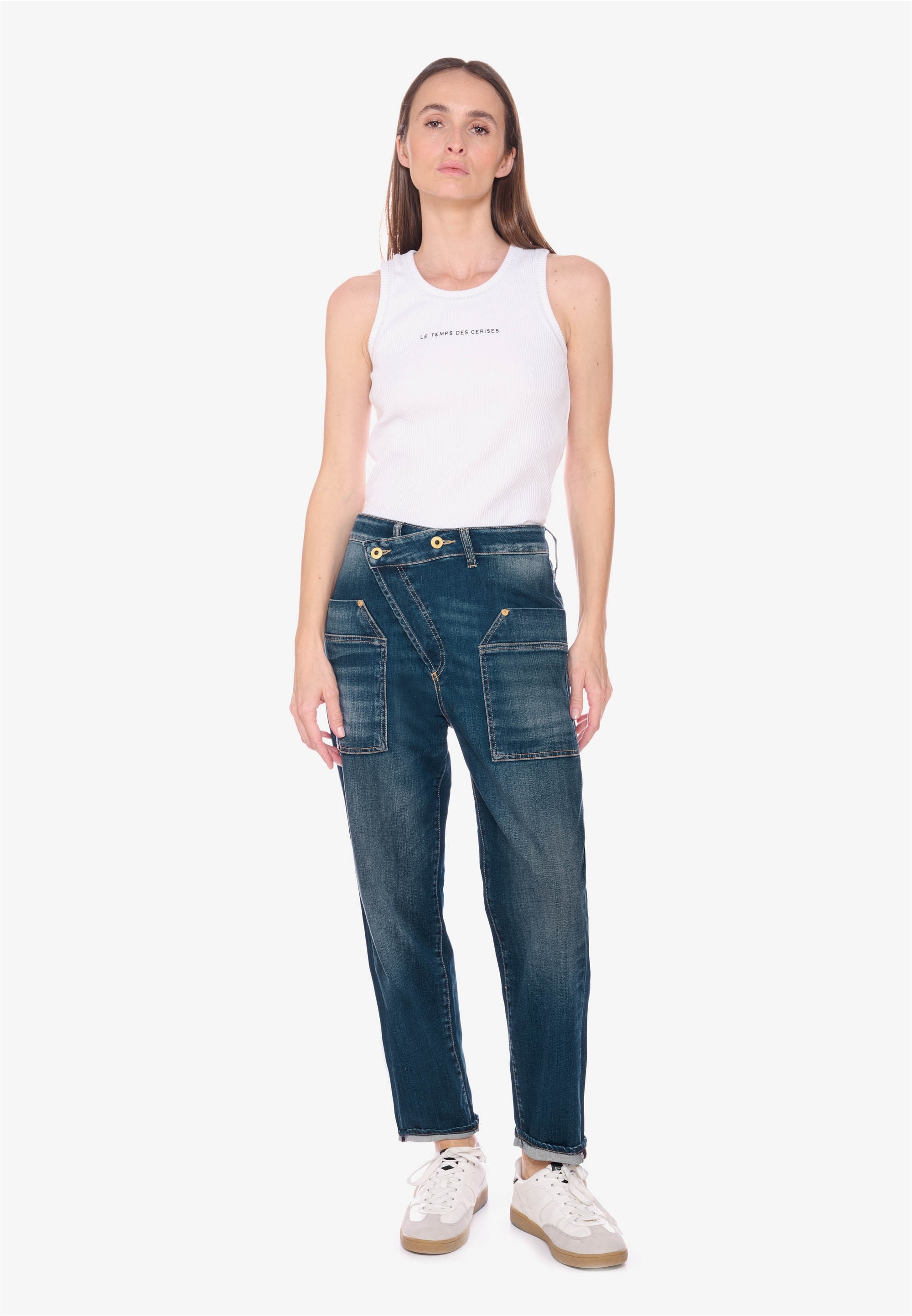 Le Temps Des Cerises Bequeme Jeans »COSYPOCK«, mit angesagtem Boyfriend-Schnitt