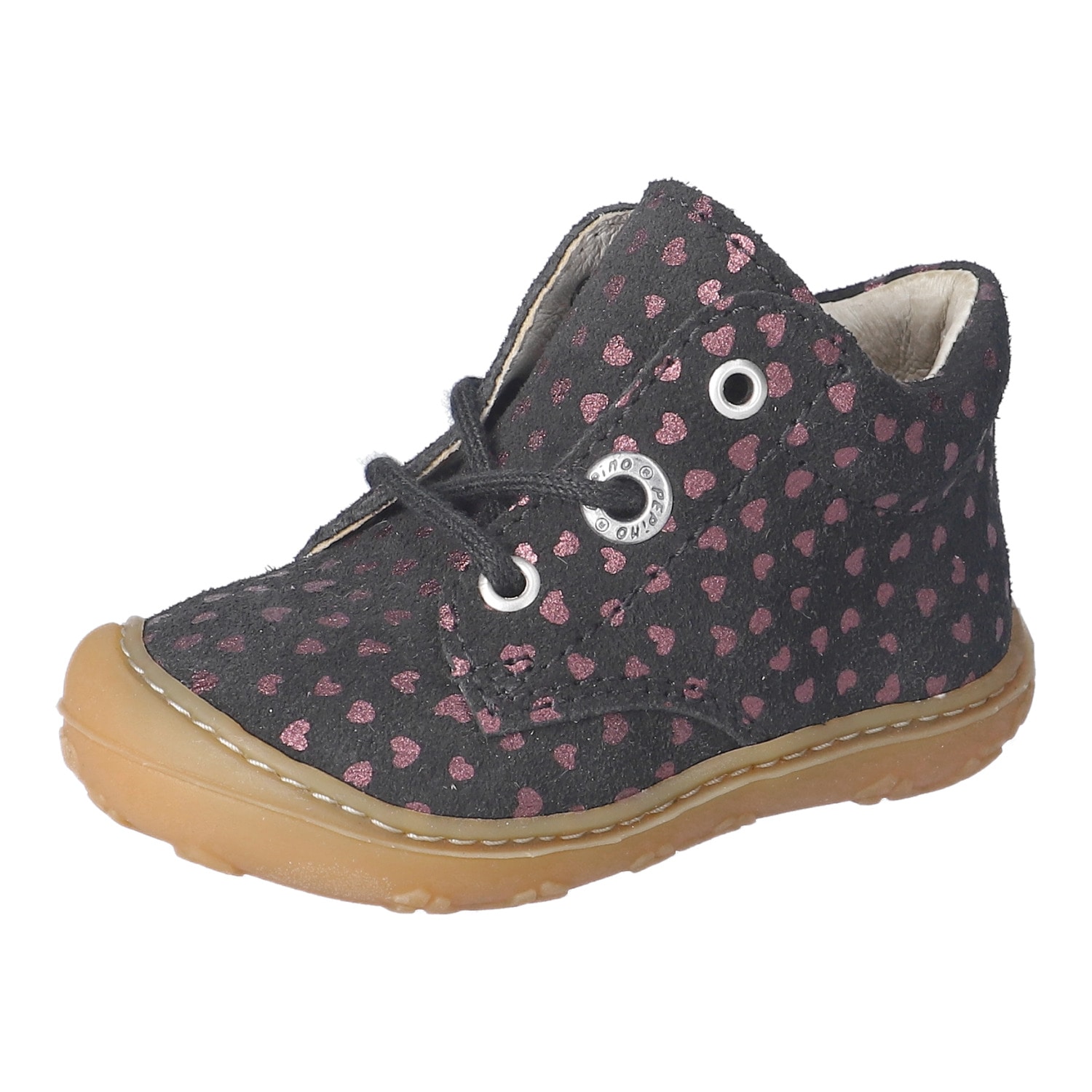 PEPINO by RICOSTA 1100000002199 "DOTS, WMS: mittel" Schnürschuh m. Weiten-Meßsystem, Leder, Größenschablone zum Download