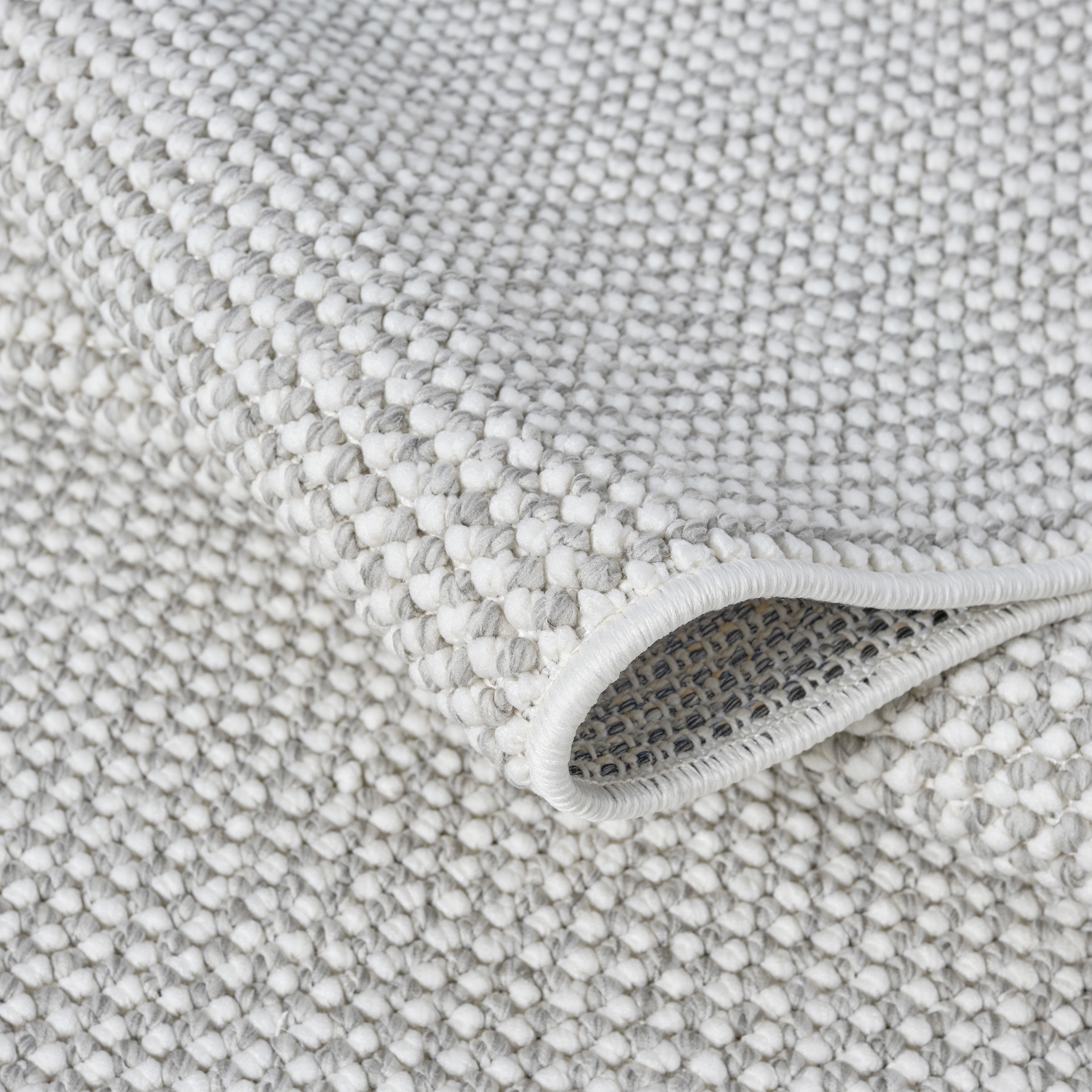 OTTO home Teppich »Lilri«, rechteckig, 10 mm Höhe, Wolloptik, Wohnzimmer, Schlafzimmer, Esszimmer