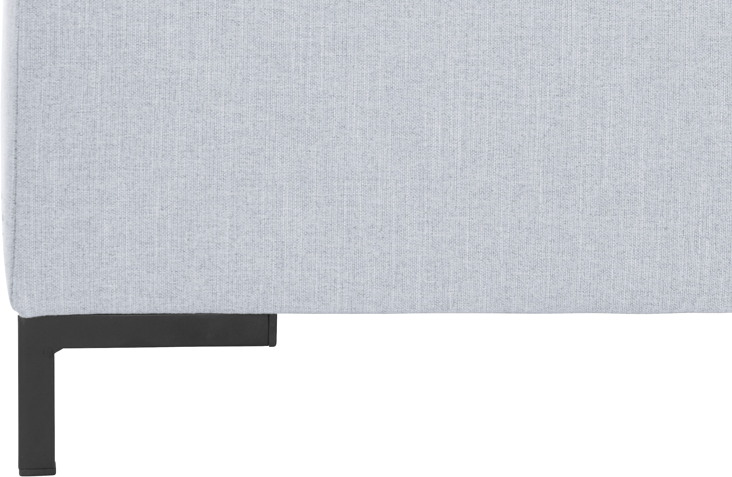 OTTO products Wohnlandschaft »Grazzo U-Form«, hochwertige Stoffe aus recyceltem Material, Steppung im Sitzbereich