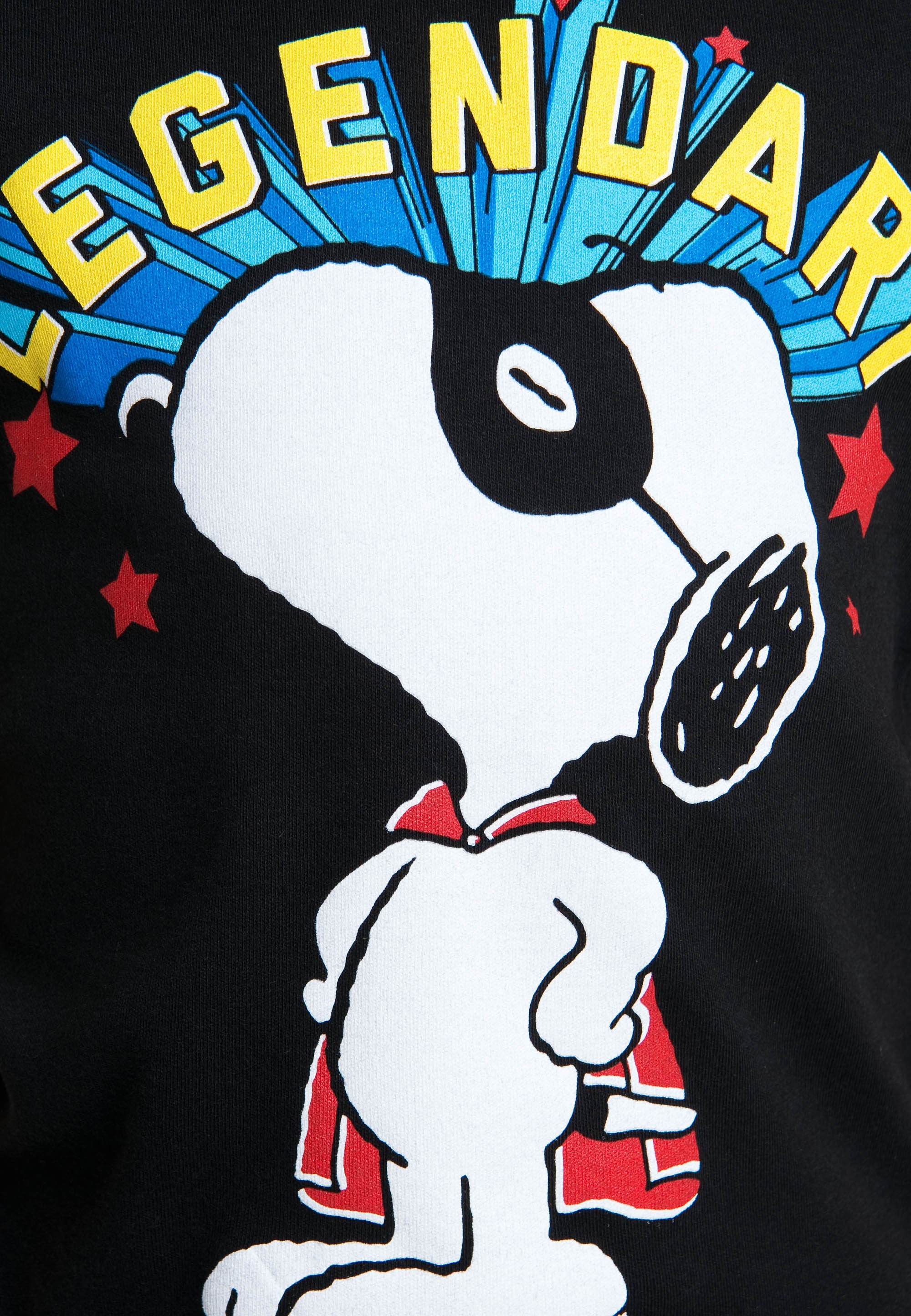 Snoopy-Frontprint LOGOSHIRT »Peanuts - BAUR T-Shirt | Legendary Snoopy«, mit bestellen