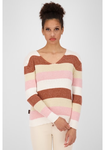 Rundhalspullover »KaleaAK Z Knit Damen Rundhalspullover, Pullover«