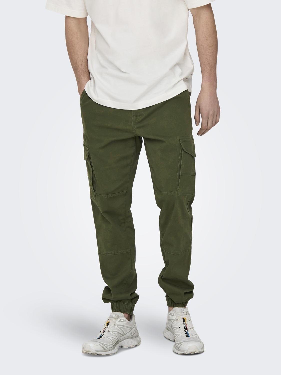 ONLY & SONS Cargohose "ONSCARTER LIFE CARGO CUFF 0013 PANT NOOS"