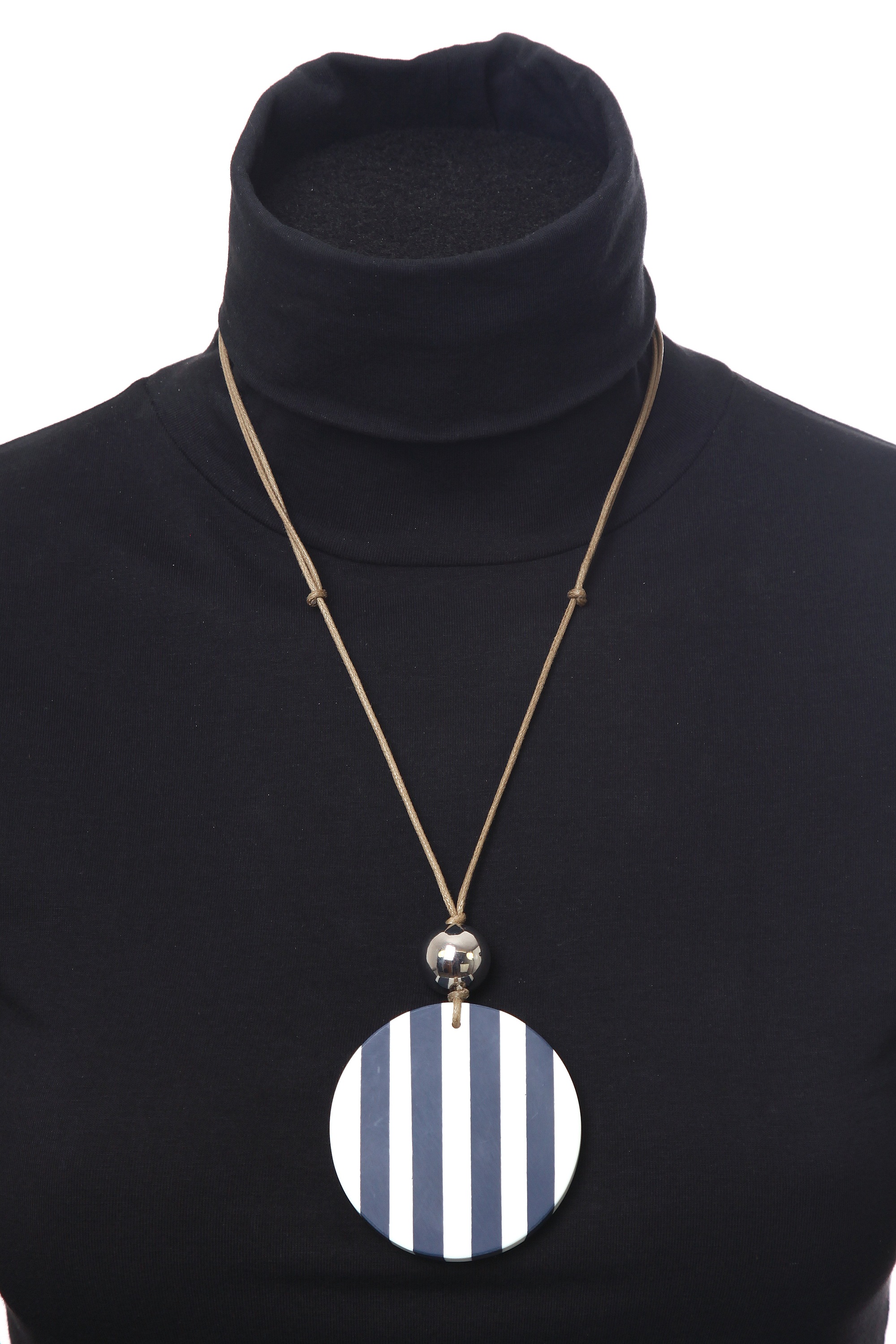 COLLEZIONE ALESSANDRO Lange Kette »Iris«, mit silbener Kunststoffperlen