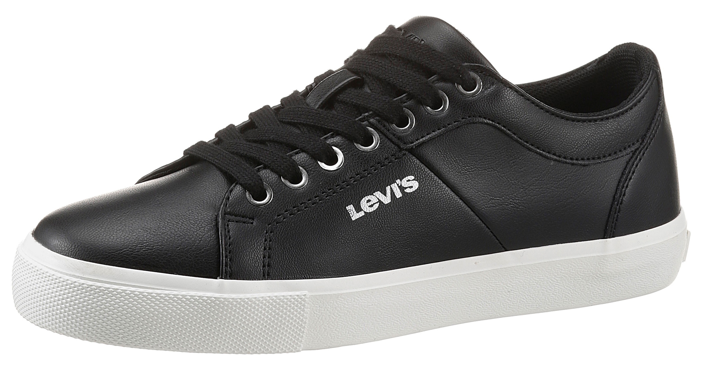 Levi's® Plateausneaker »Woodward S«, mit LEVI`S Schriftzug, Freizeitschuh, Halbschuh, Schnürschuh