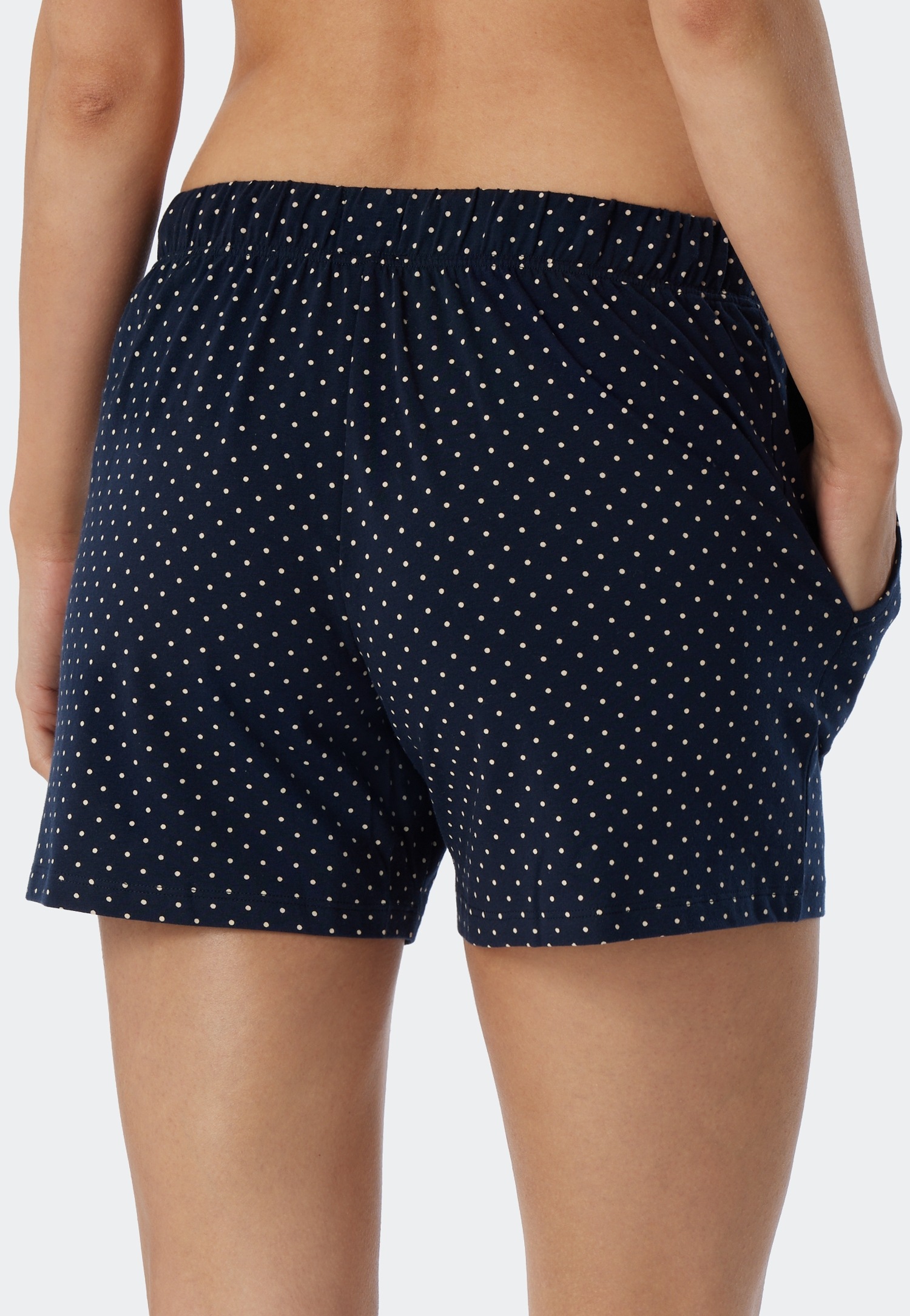 Schiesser Shorts »Mix + Relax«, seitliche Taschen, Single Jersey, bequem, lockerer Schnitt