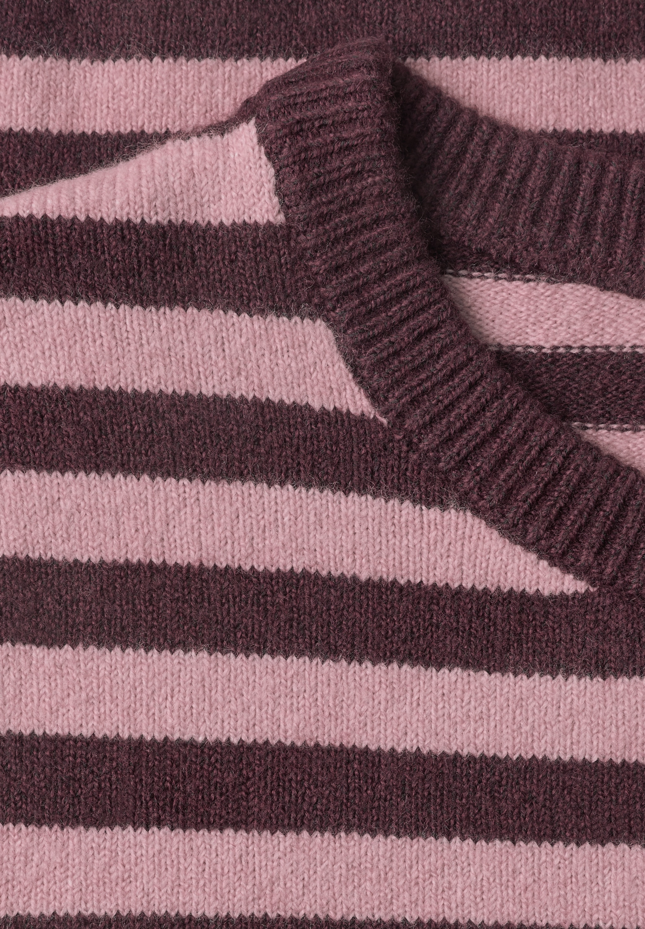 STREET ONE Kurzarmpullover im Streifen-Design