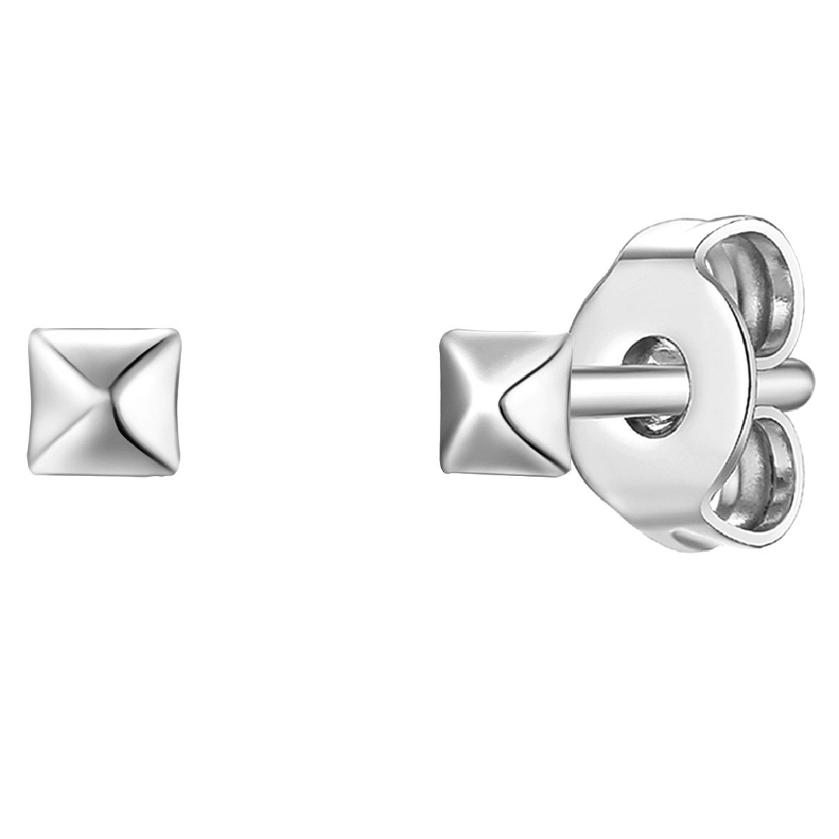 Paar Ohrstecker GLANZSTÜCKE MÜNCHEN "Set: GSM295", silber, Ohrringe, Damen, 3,5, Silber 925 (Sterlingsilber), aus Sterling Silber
