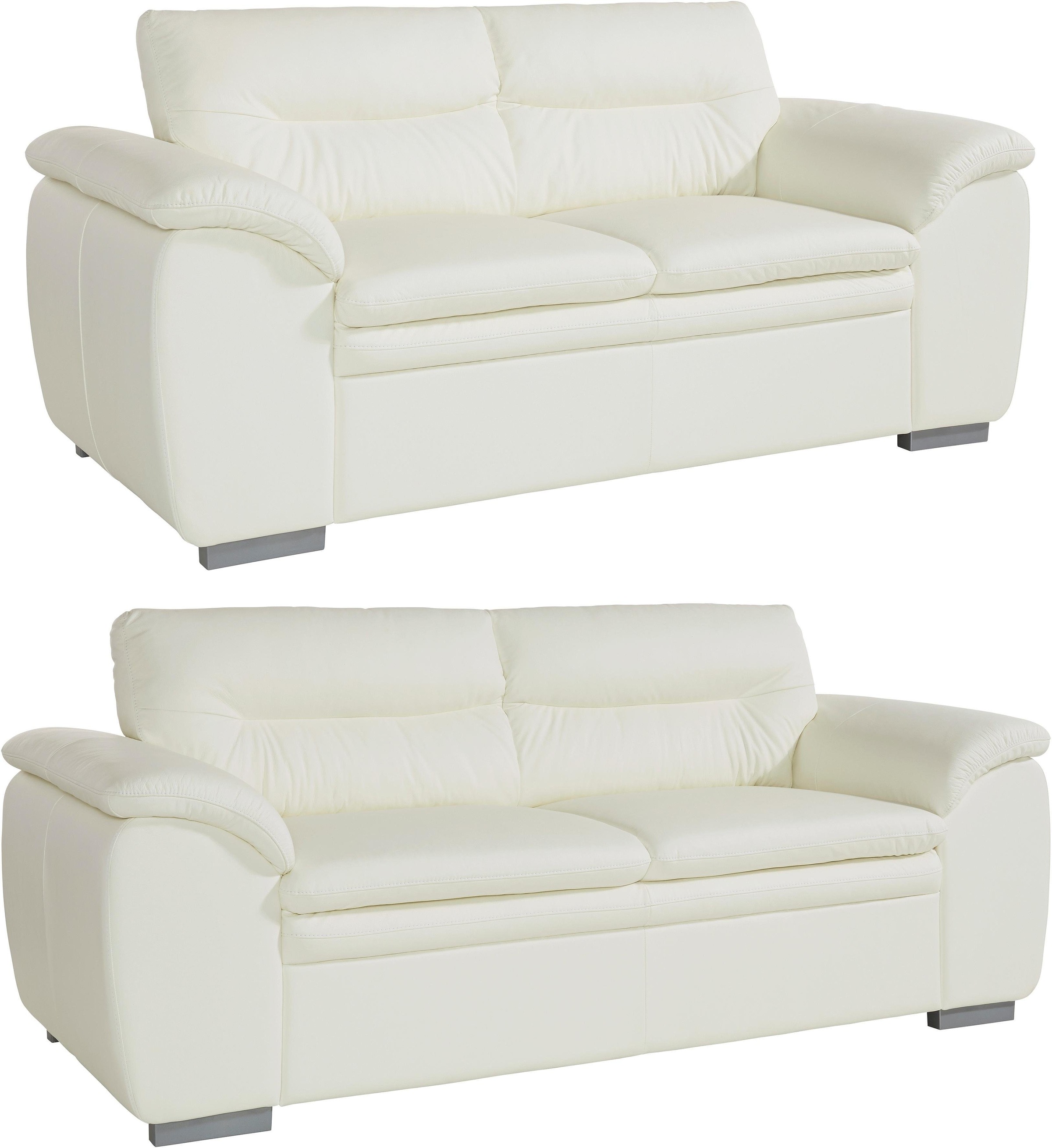 COTTA Polstergarnitur "Leandra", Set bestehend aus: 2-Sitzer & 2,5-Sitzer günstig online kaufen